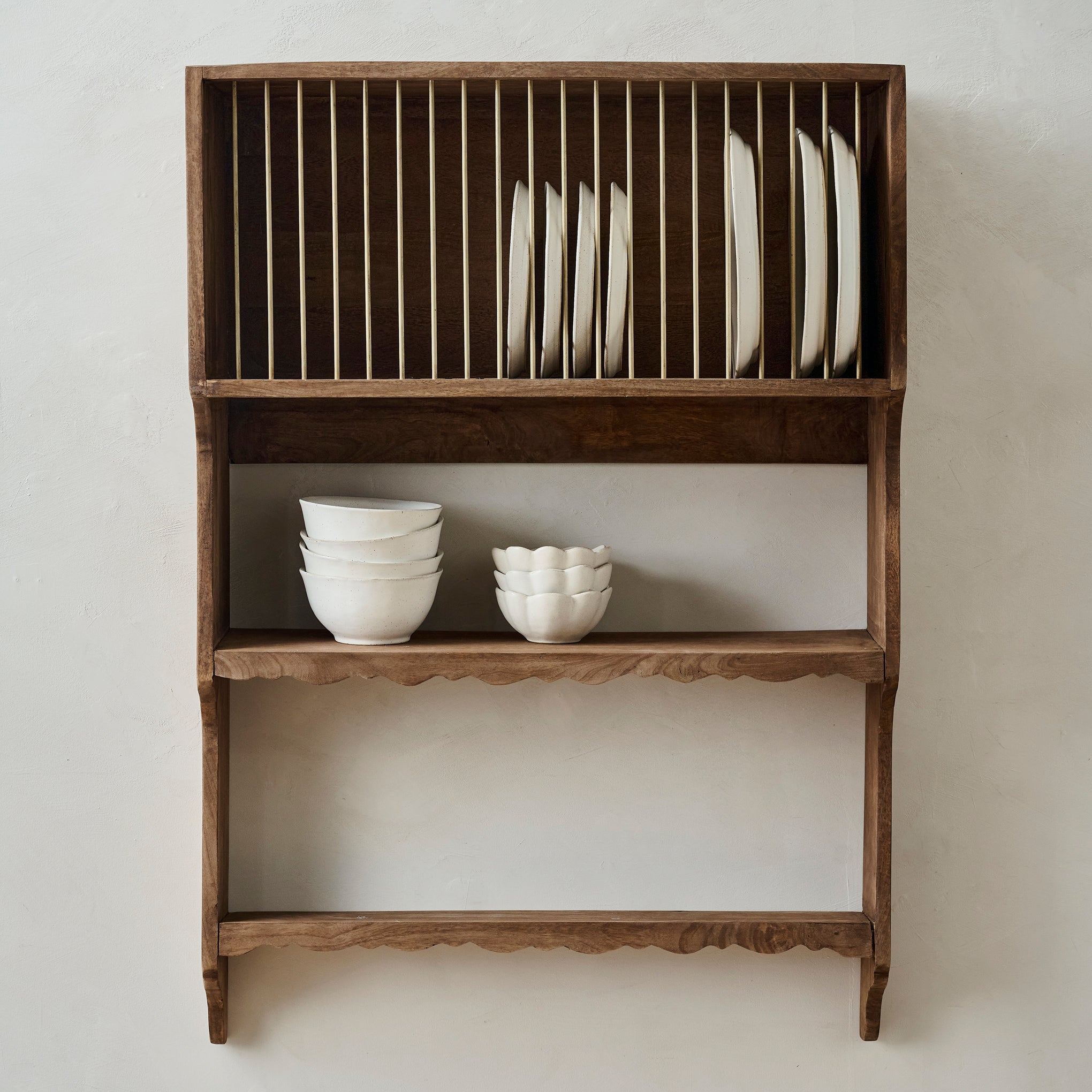 Quinn Wooden Dish Cabinet
