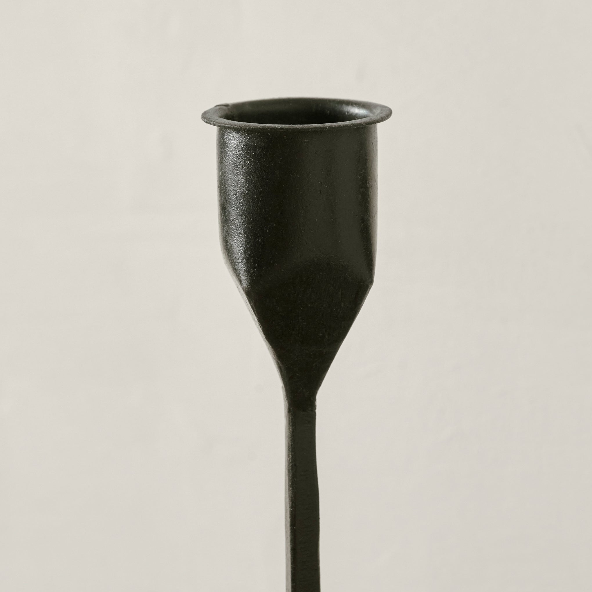 Julian Double Wall Sconce in black up close