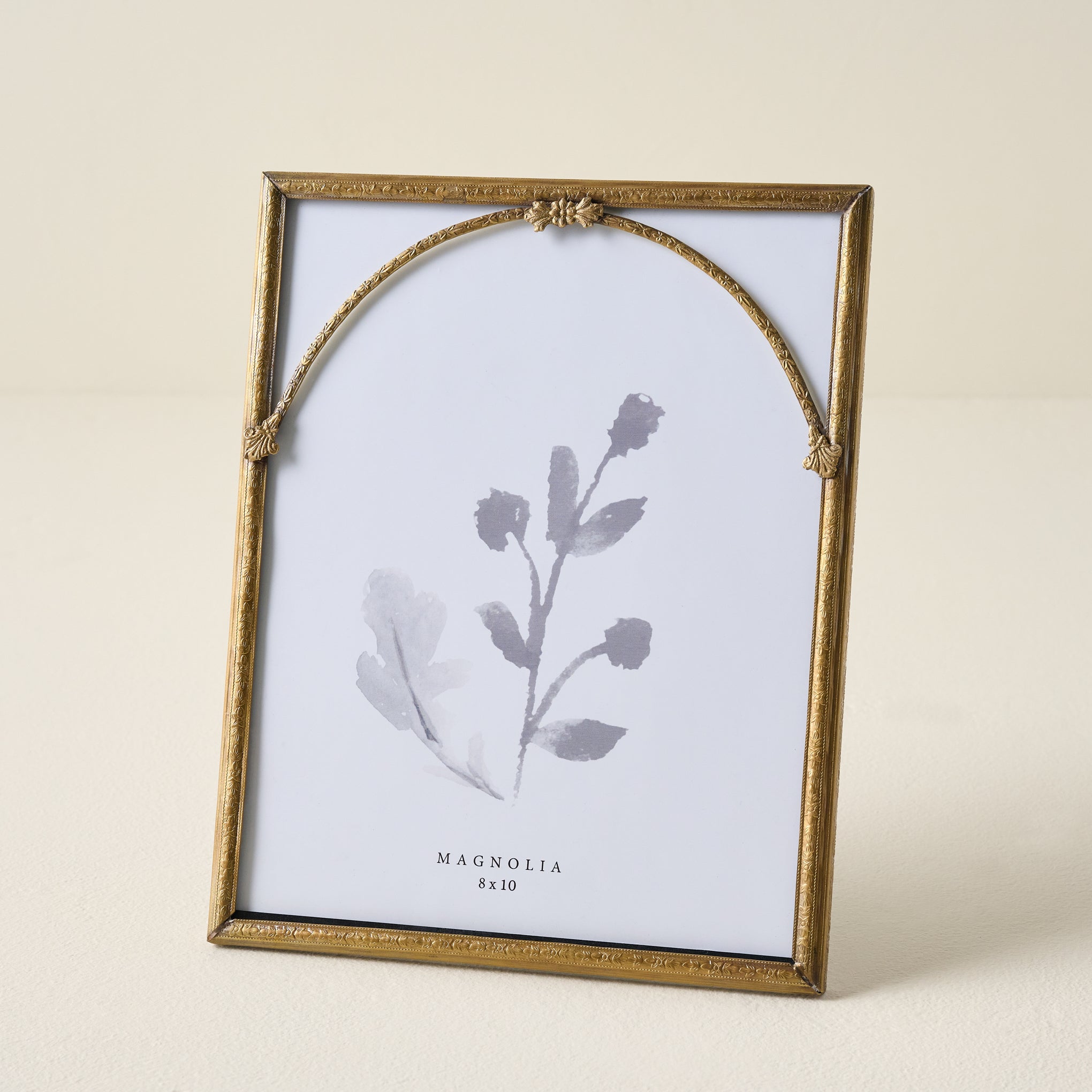 Vienna Antiqued Brass Photo Frame