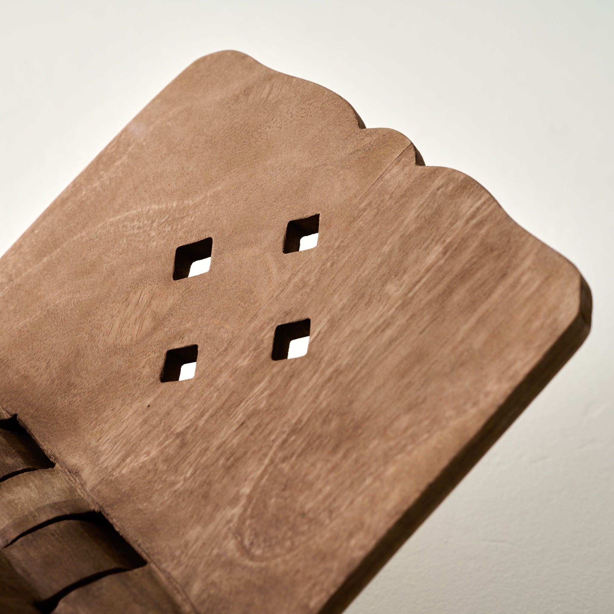Vintage-Inspired Cookbook Holder up close