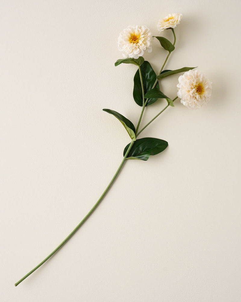 Real Touch Cream Zinnia