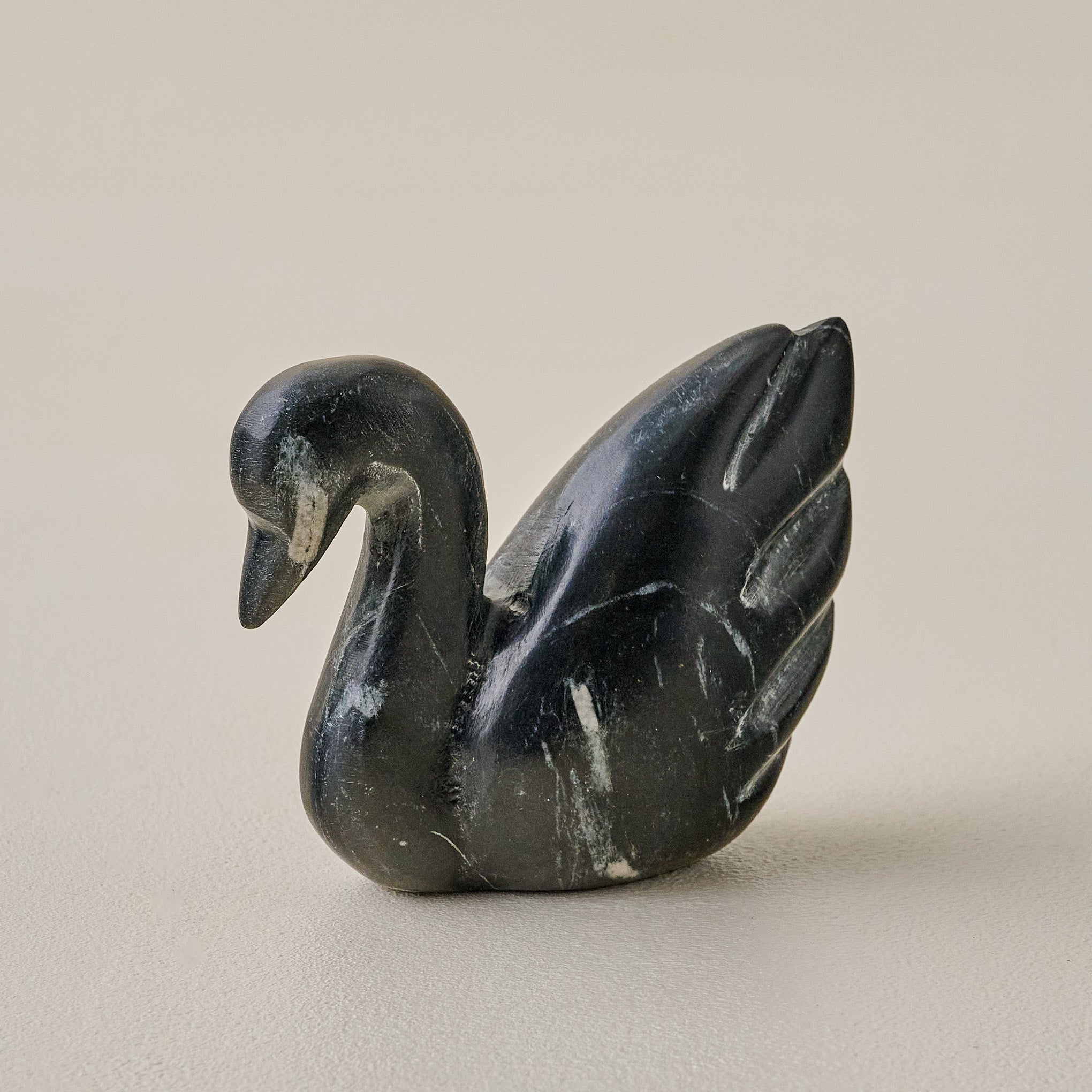 Decorative Marble Swan