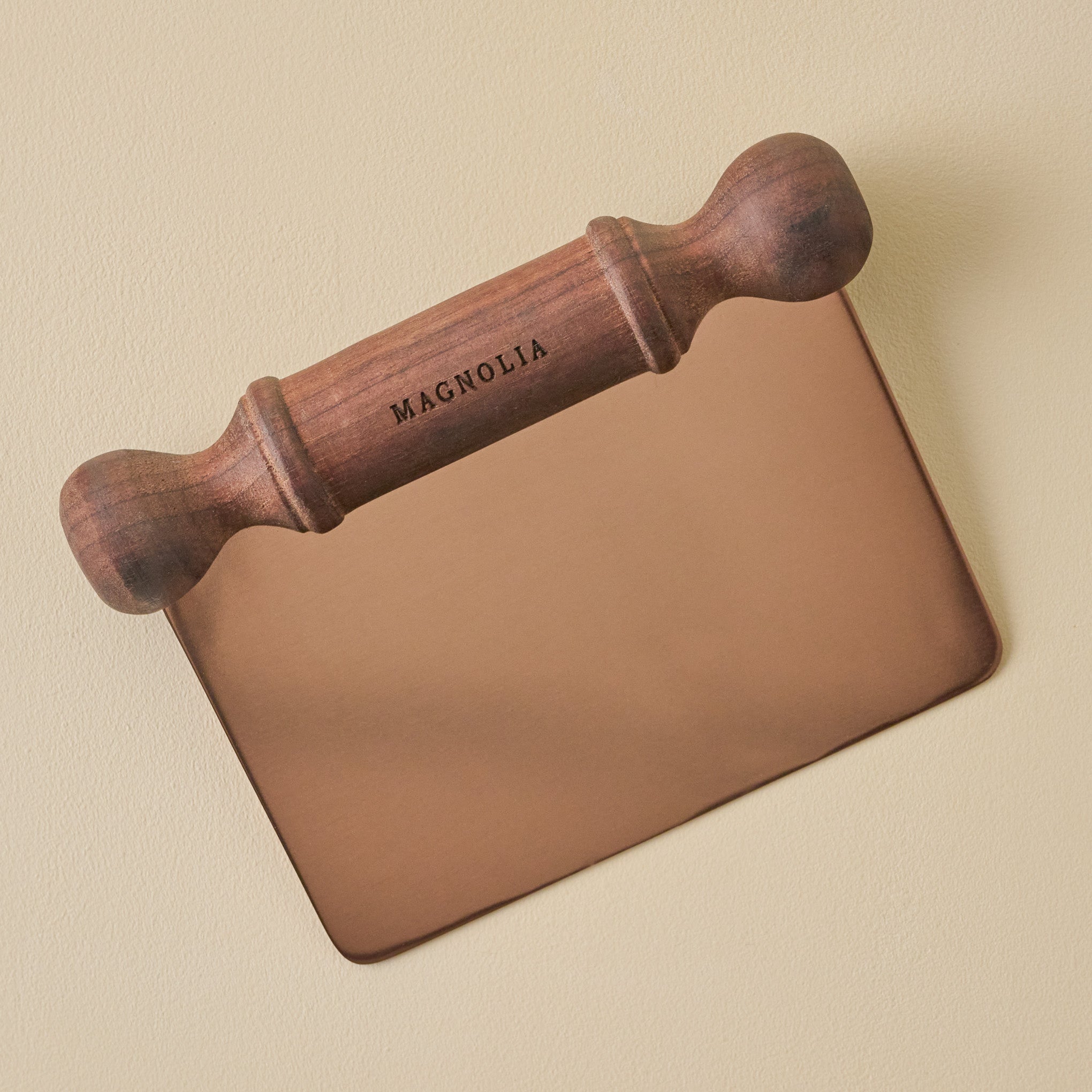 Magnoliass Vintage Walnut Handle Bench Scraper