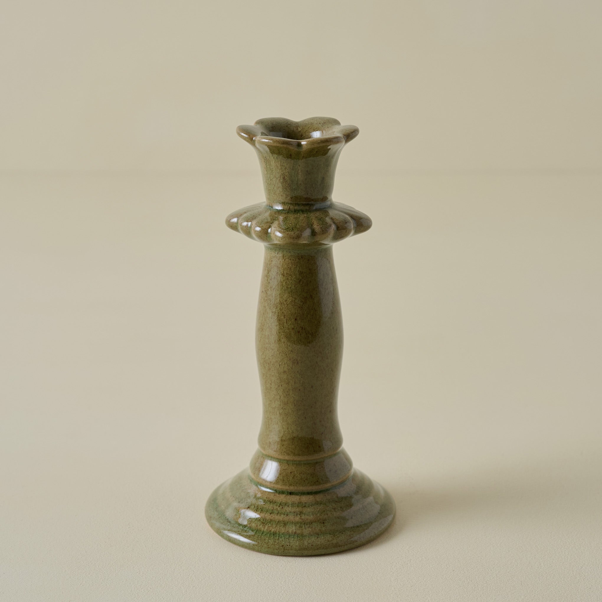 Large Dara Floral Taper Holder