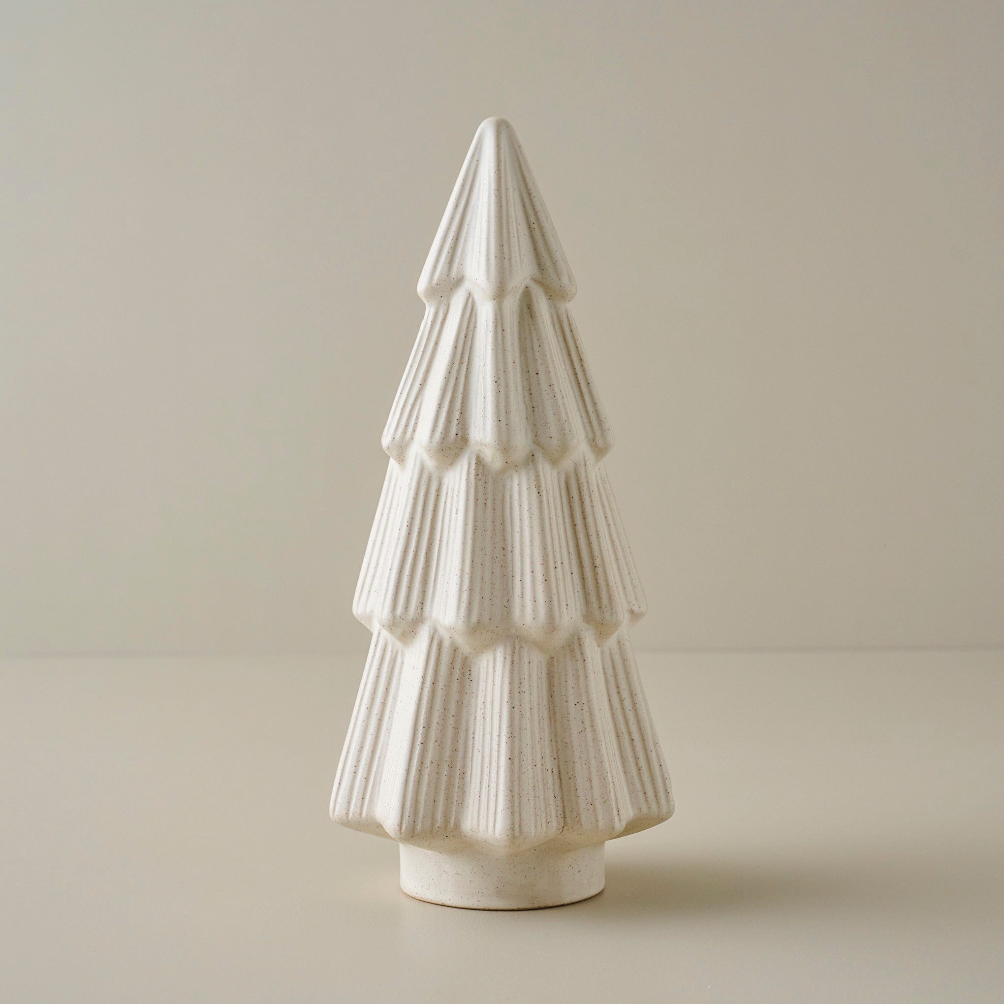 Large French White Decorative Ceramic Tree