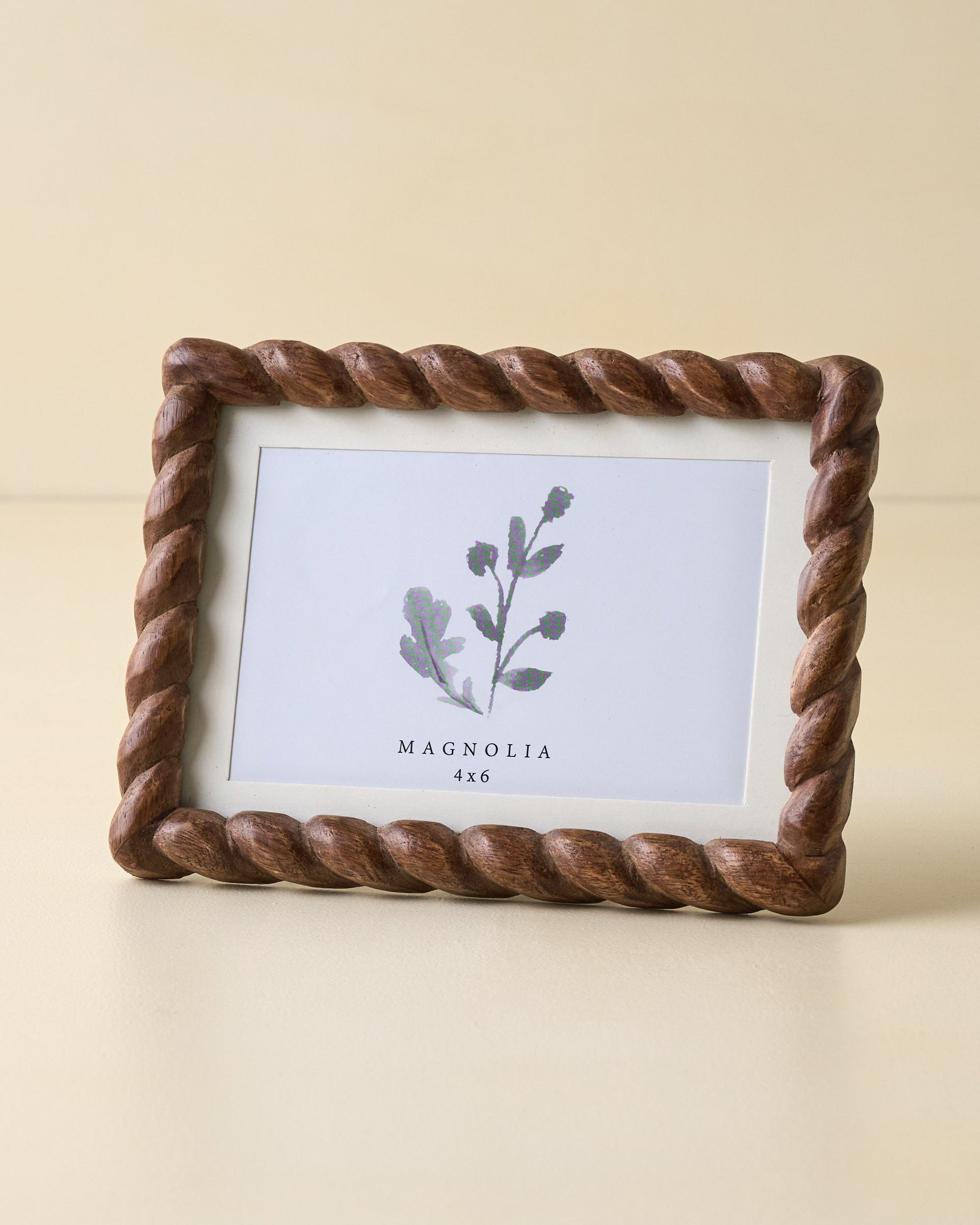 Lorrie Twisted Wood Frame (4x6)