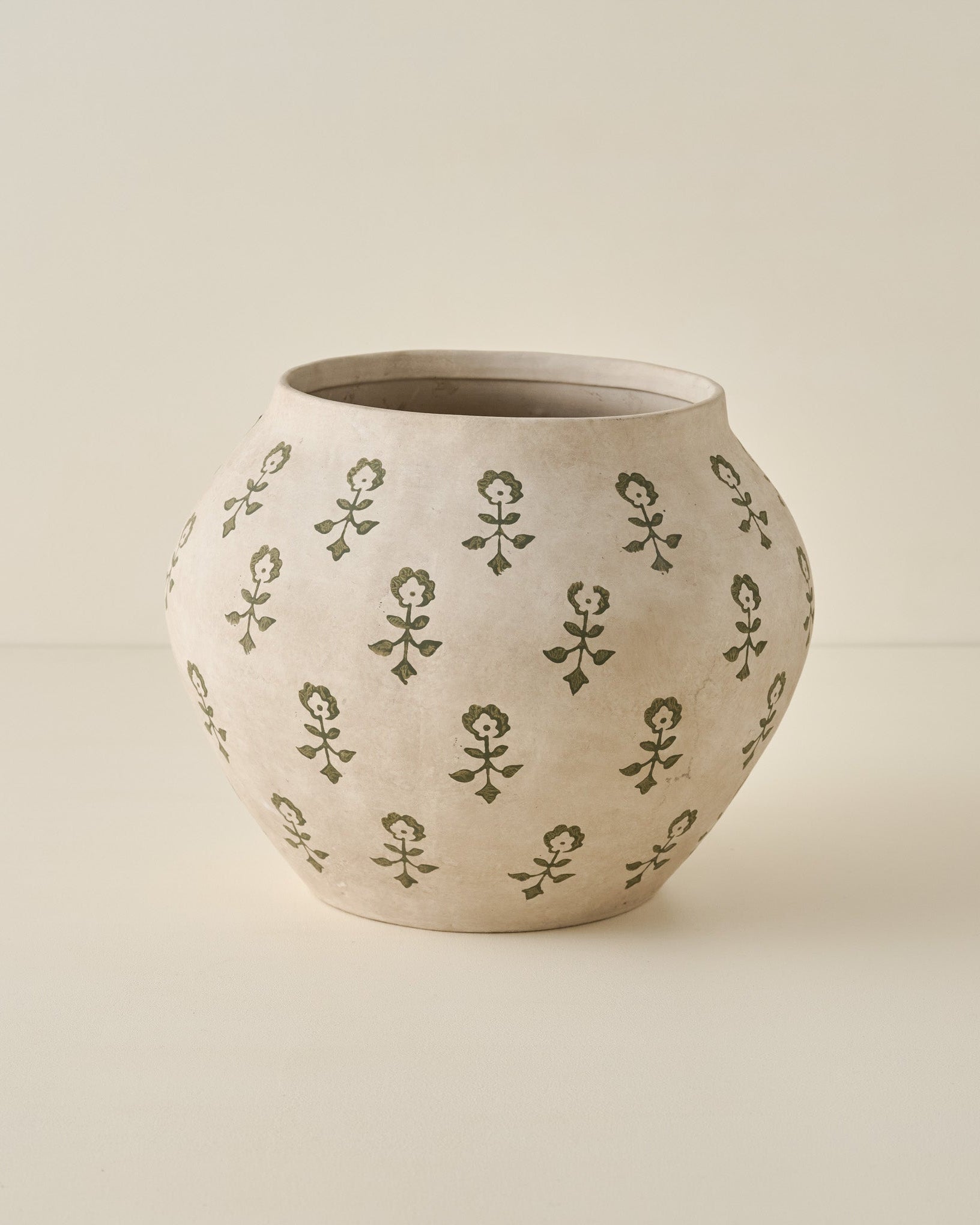 Merritt Block Print Vase (large)