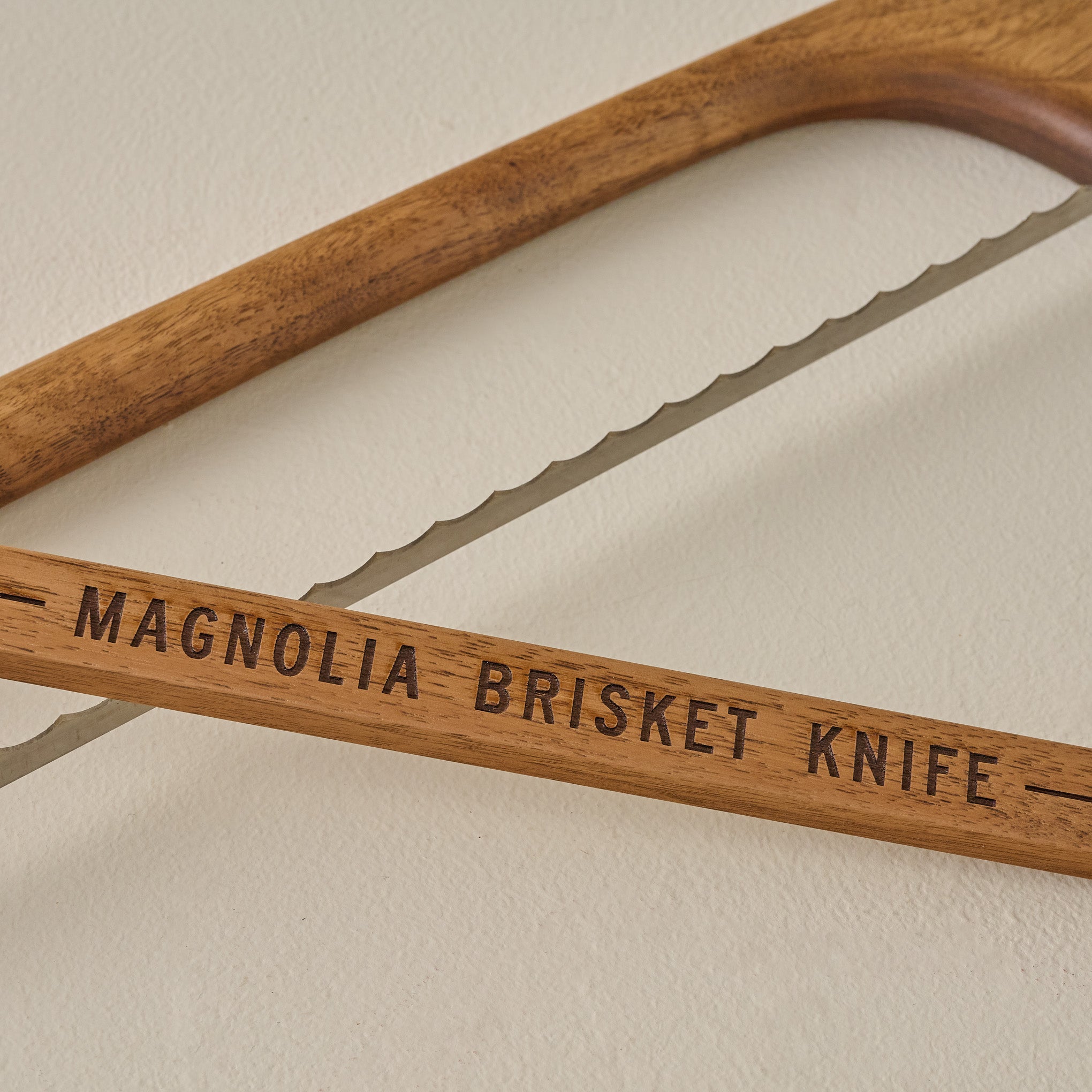 Magnoliass Brisket Knife up close
