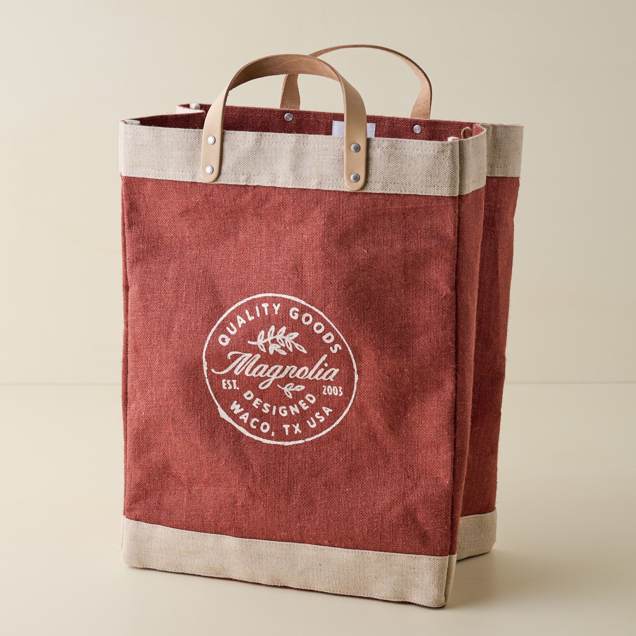 Magnoliass Cranberry Market Tote