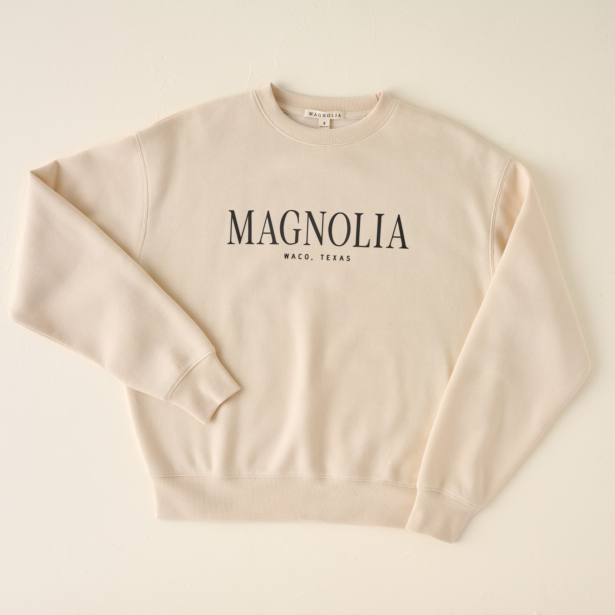 Magnoliass Ivory Soft Fleece Sweatshirt