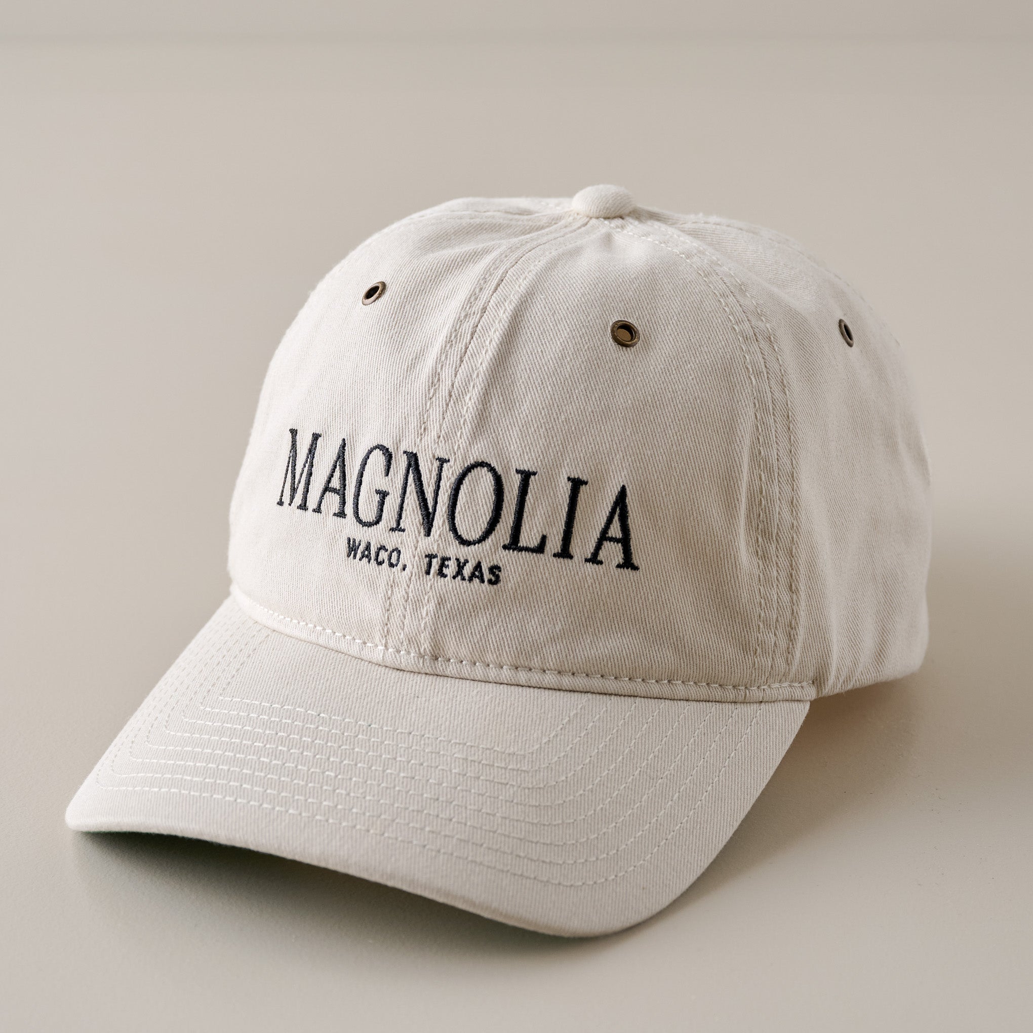 Magnoliass Ivory Twill Dad Cap