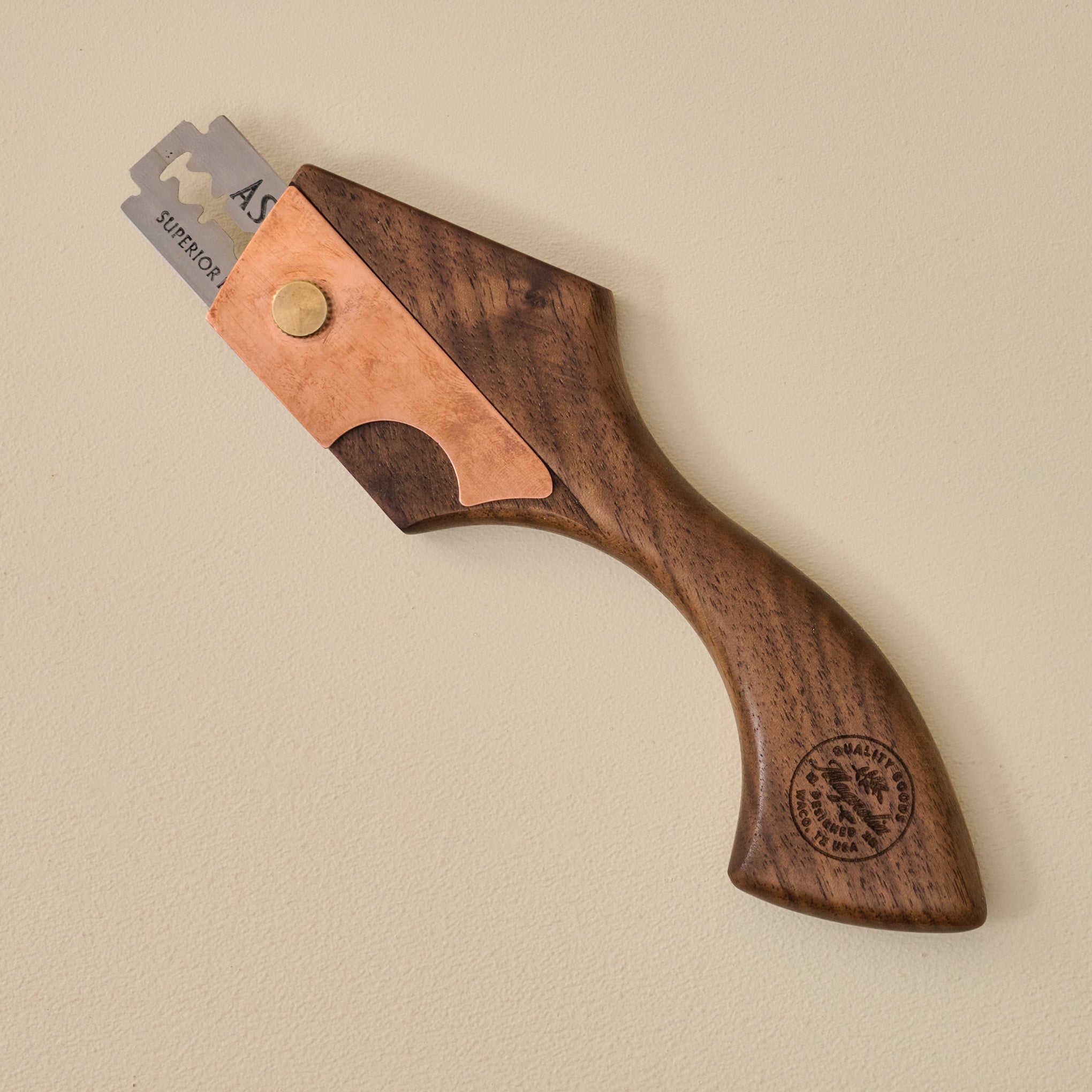Magnoliass Handmade Walnut + Copper Bread Lame