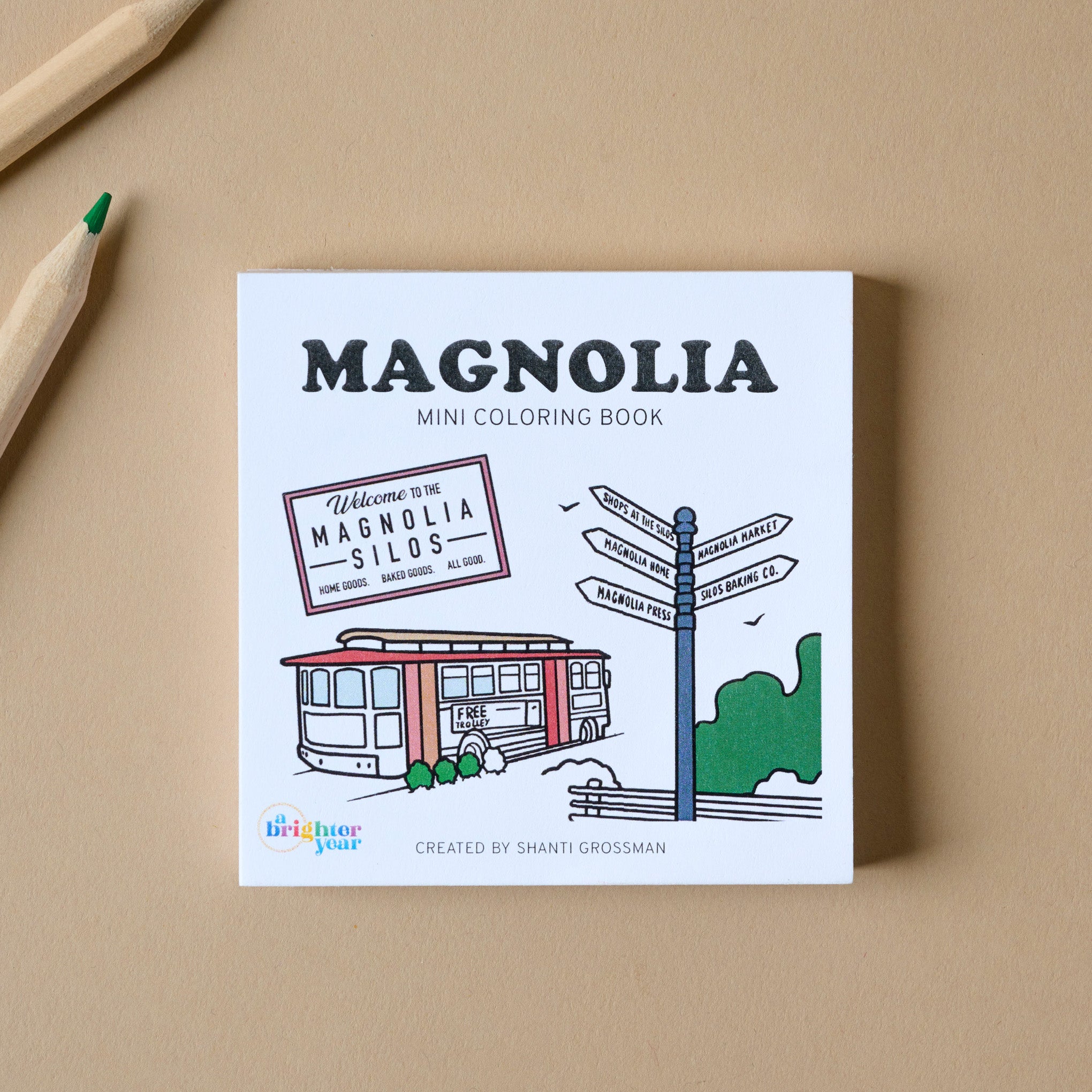 Magnoliass Mini Coloring Book