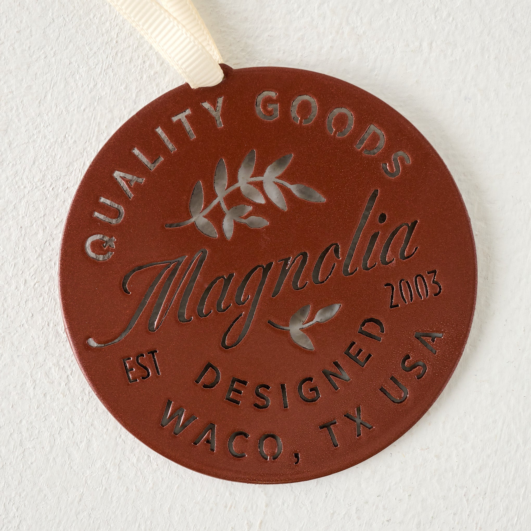 Magnoliass Quality Goods Copper Ornament close up