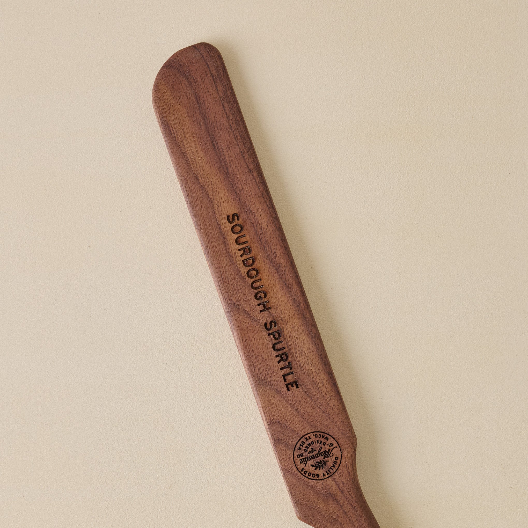Magnoliass Handmade Walnut Spurtle