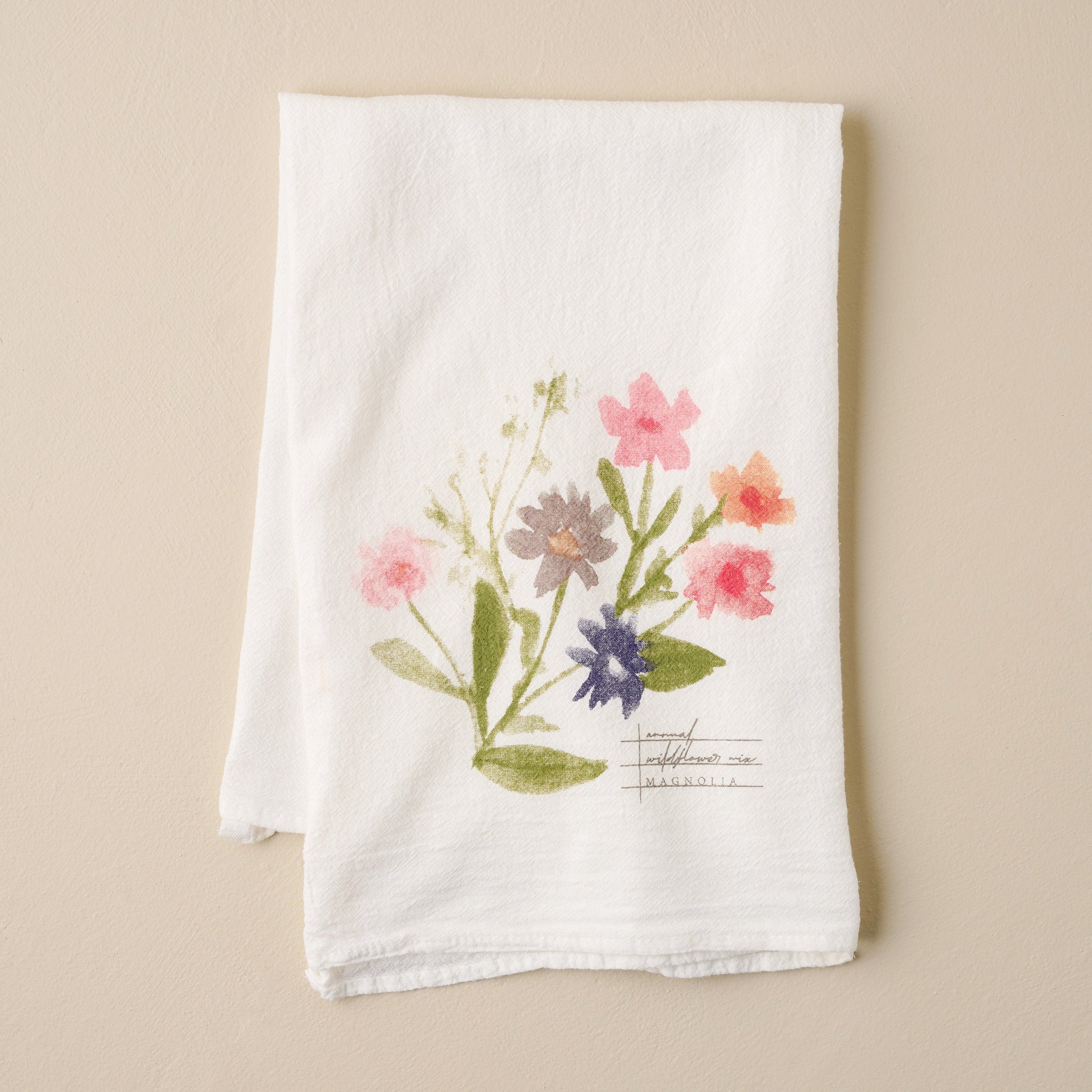 Magnoliass Wildflower Mix Tea Towel