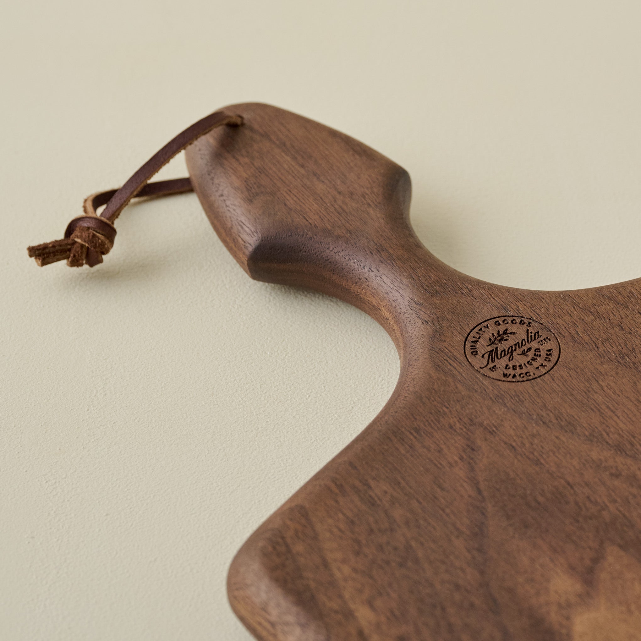 Magnoliass Handcrafted Walnut Serving Board