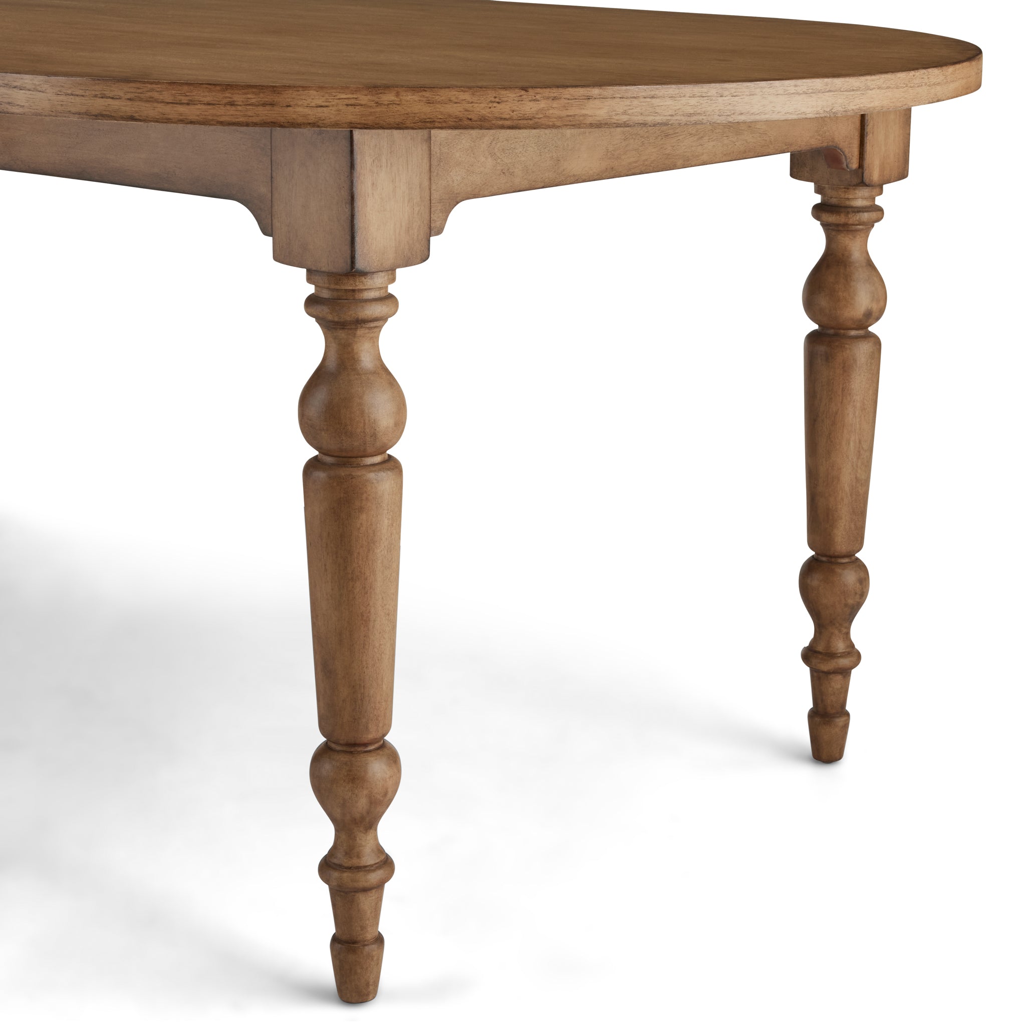 Carlotta Dining Table close up of legs