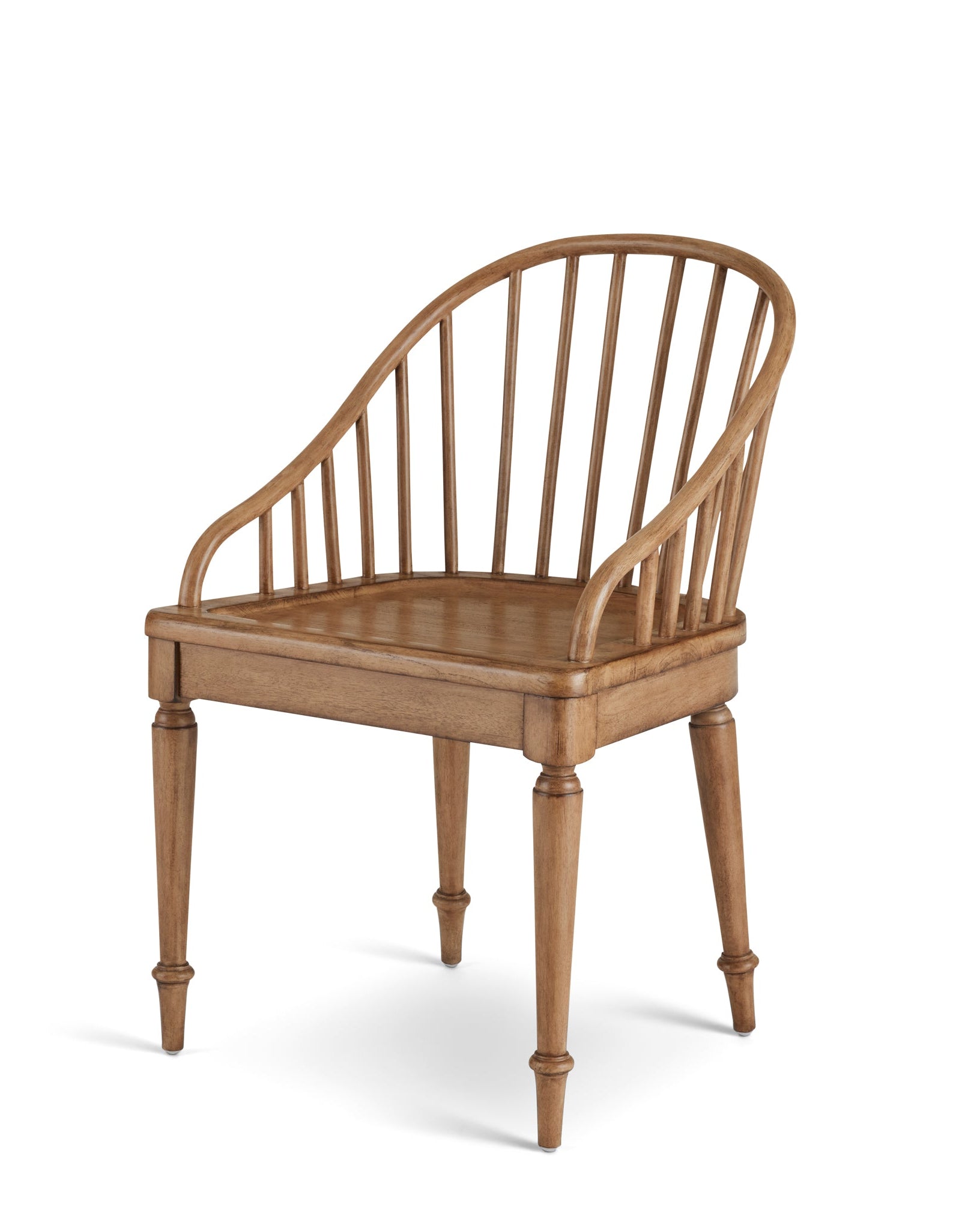 Carlotta Dining Chair in vintage brown mahogany