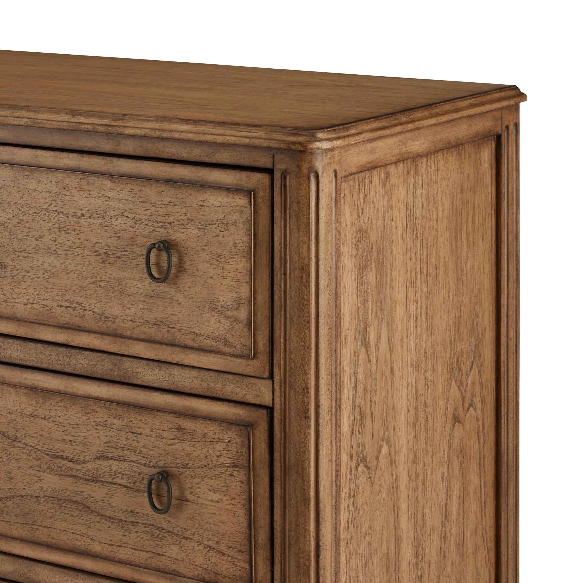 Corinne Dresser close up of top corner