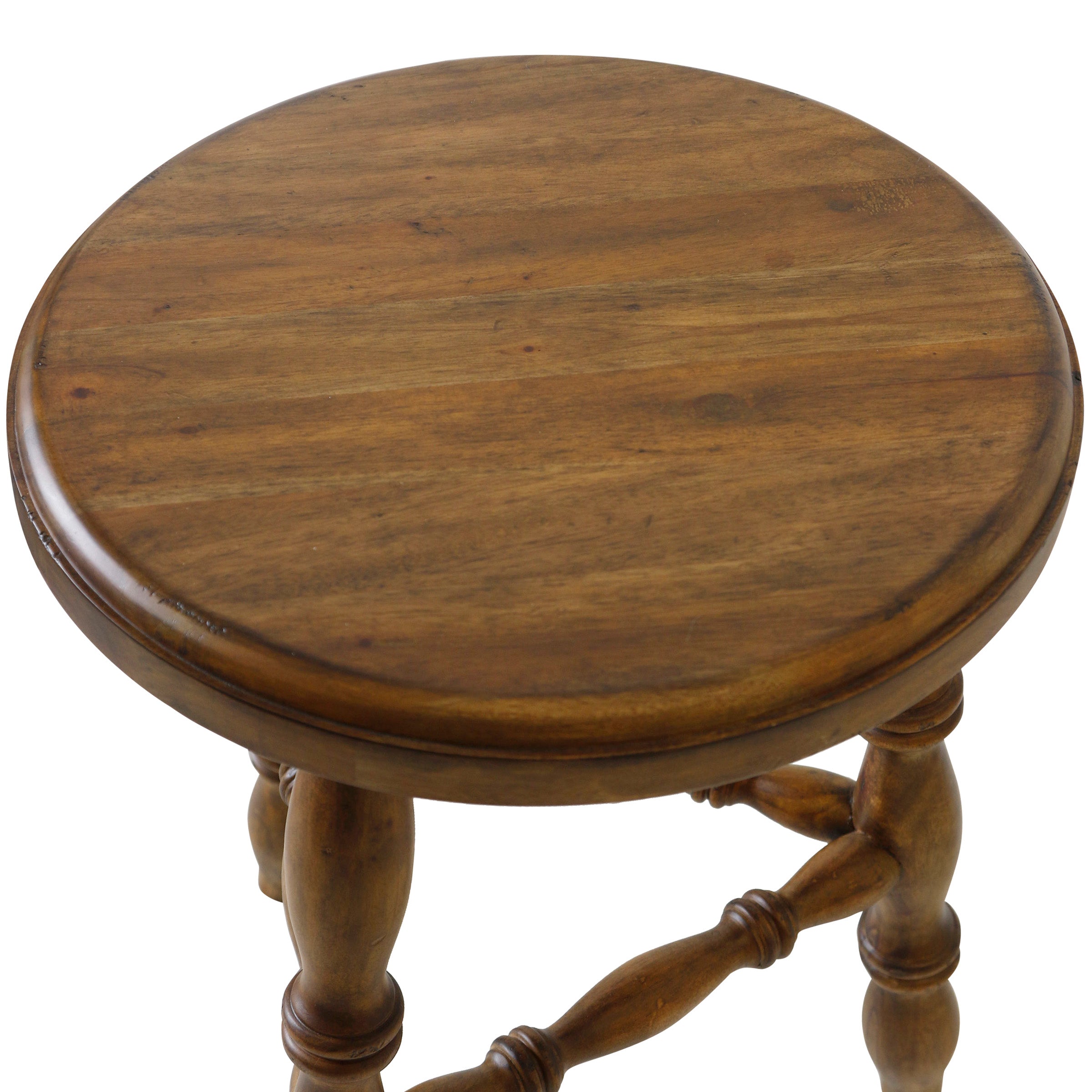 Lavinia Turned Leg Stool (short)
