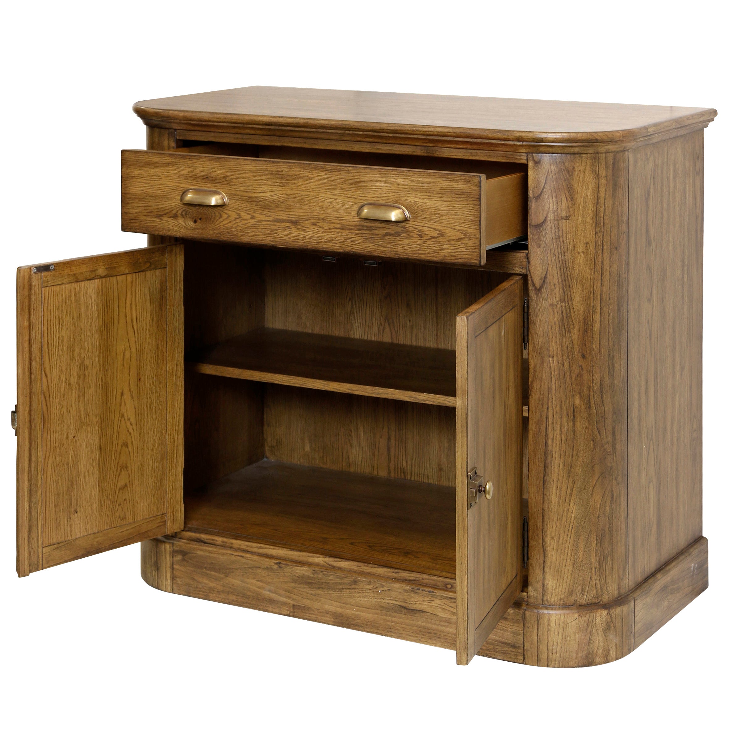 Bristow Entry Cabinet shown with open doors