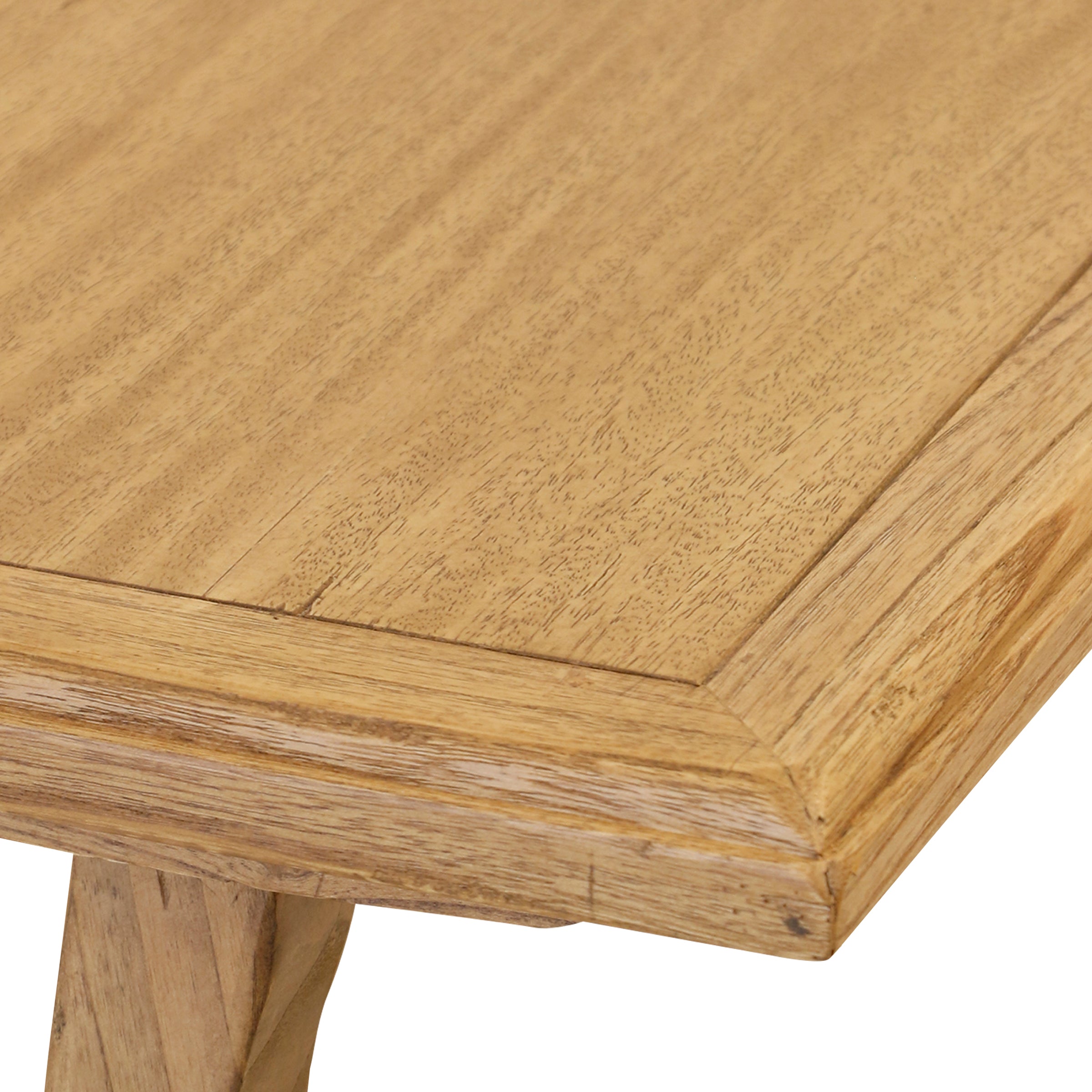 Poppy End Table corner close up