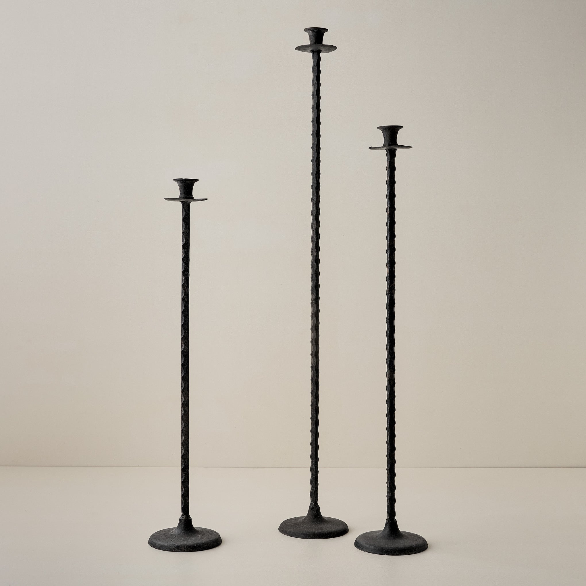 Oversized Iron Taper Holders