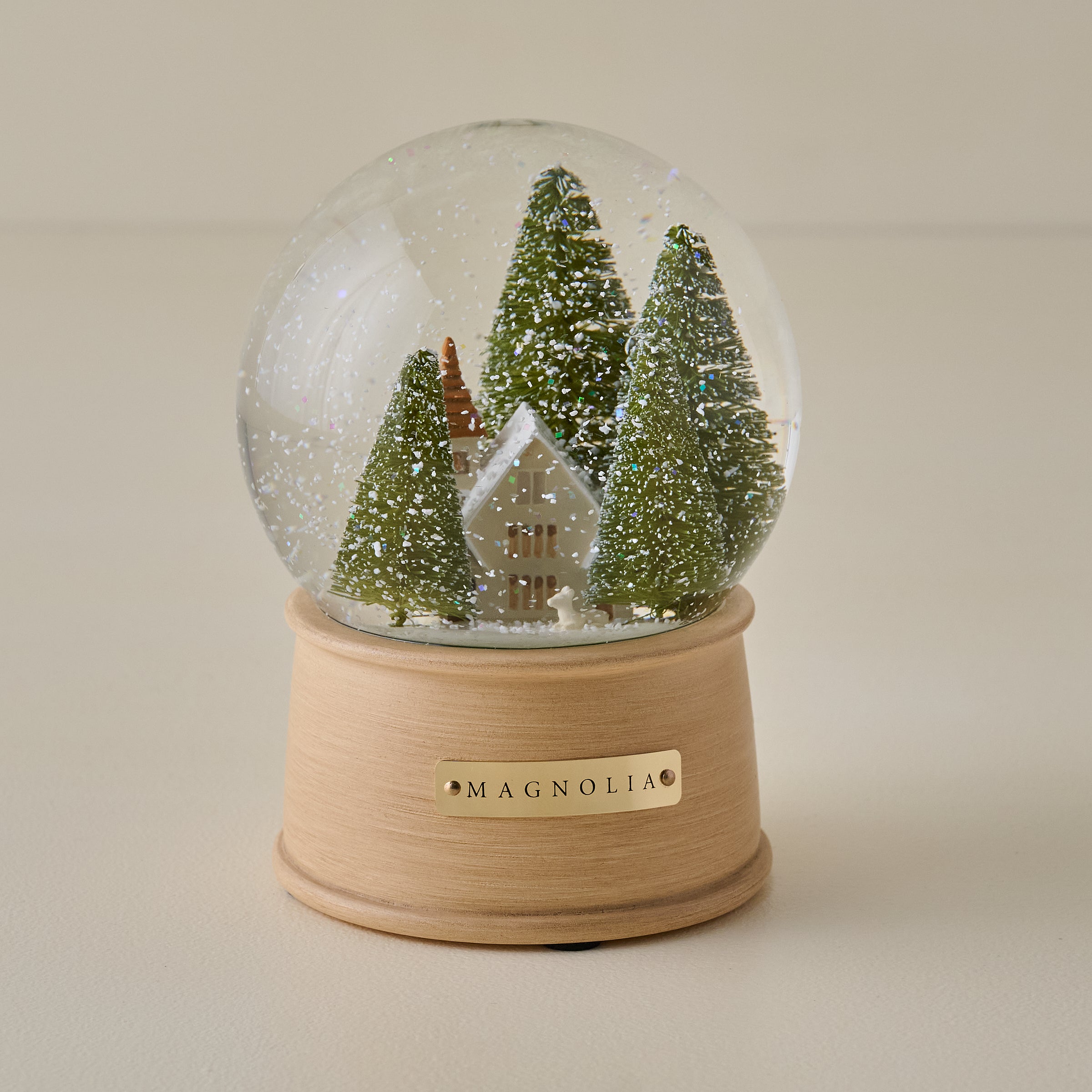 Magnoliass Chapel Snow Globe