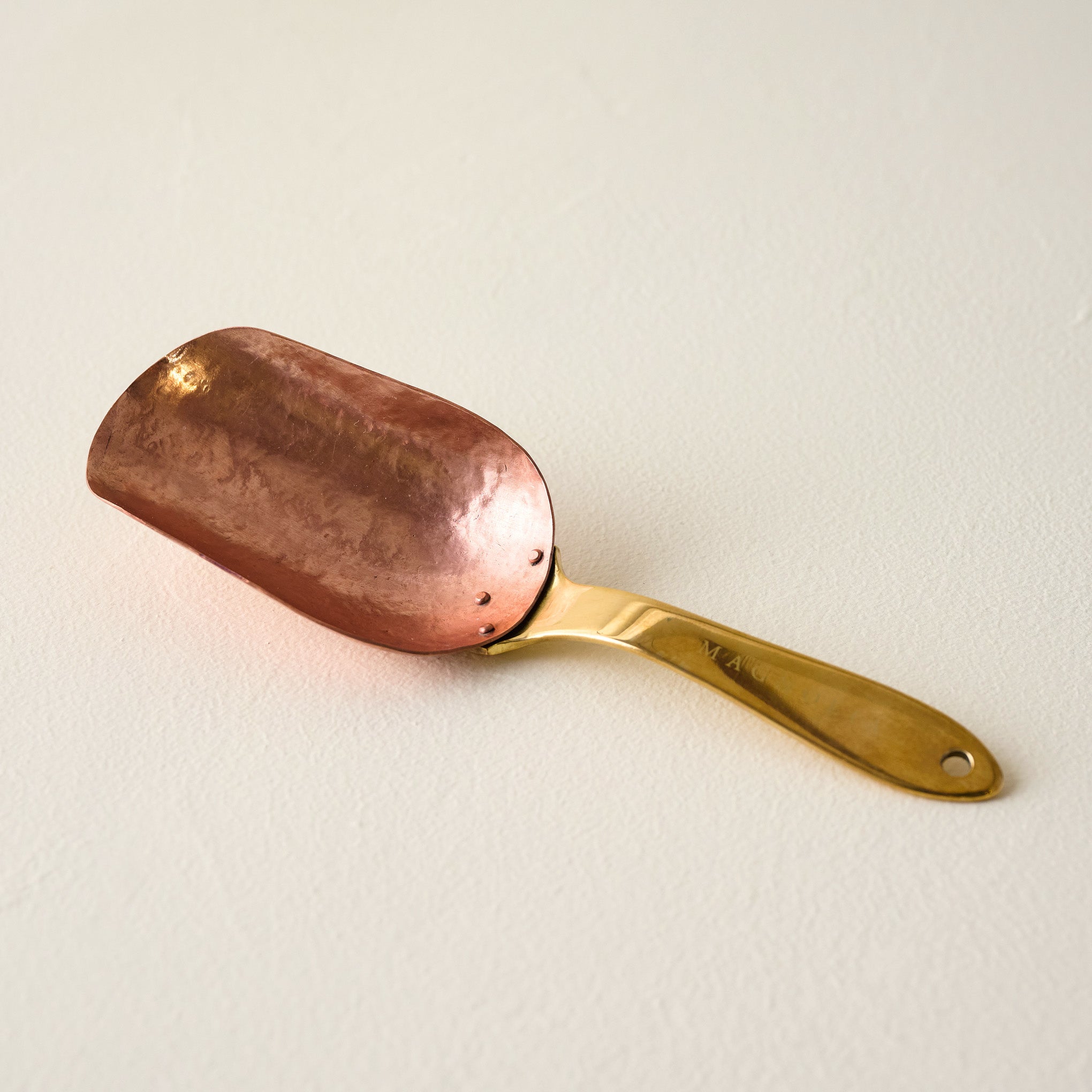 Magnoliass Handmade Copper and Gold Scoop