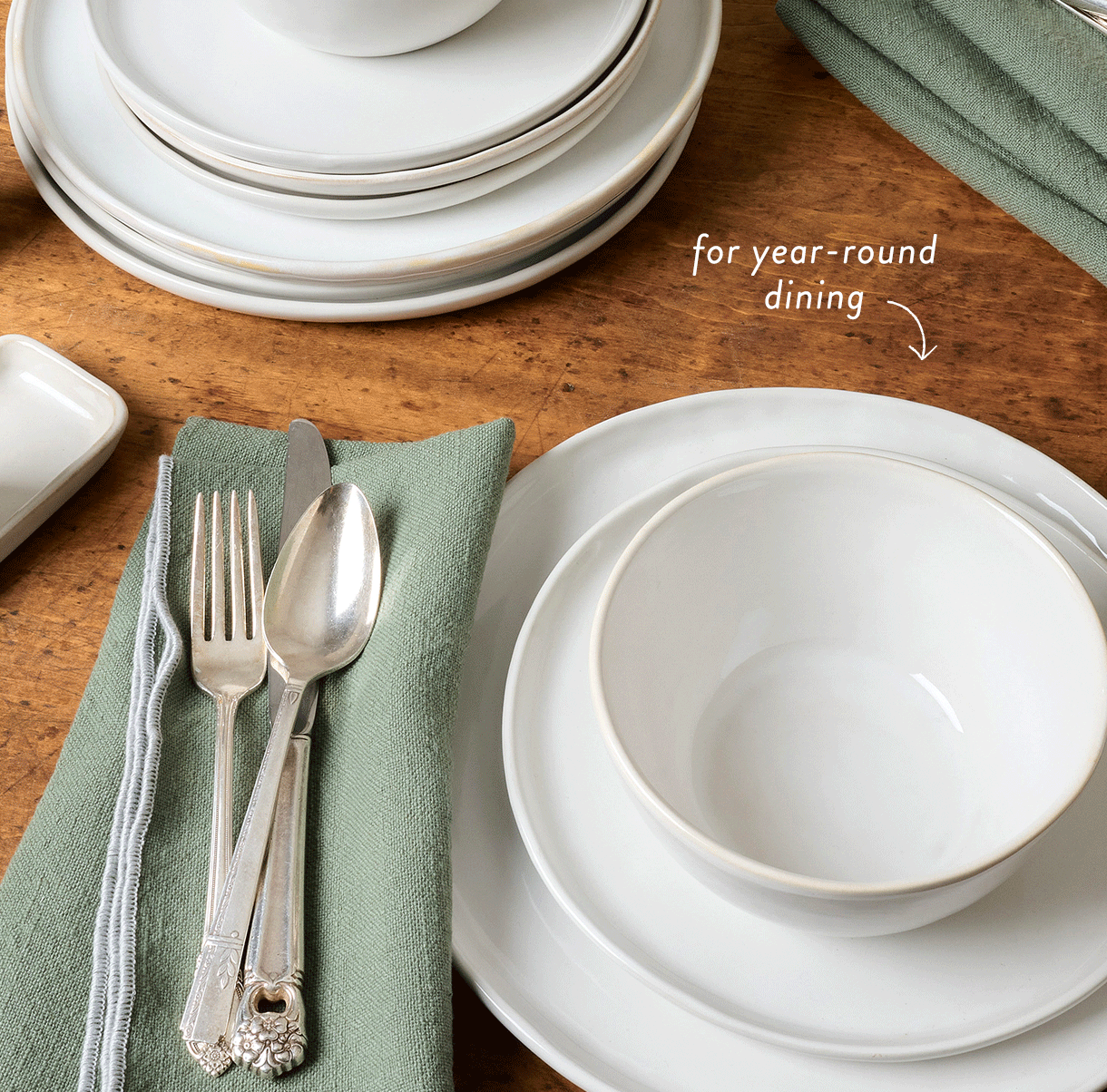 shop our Magnoliass established tabletop collection