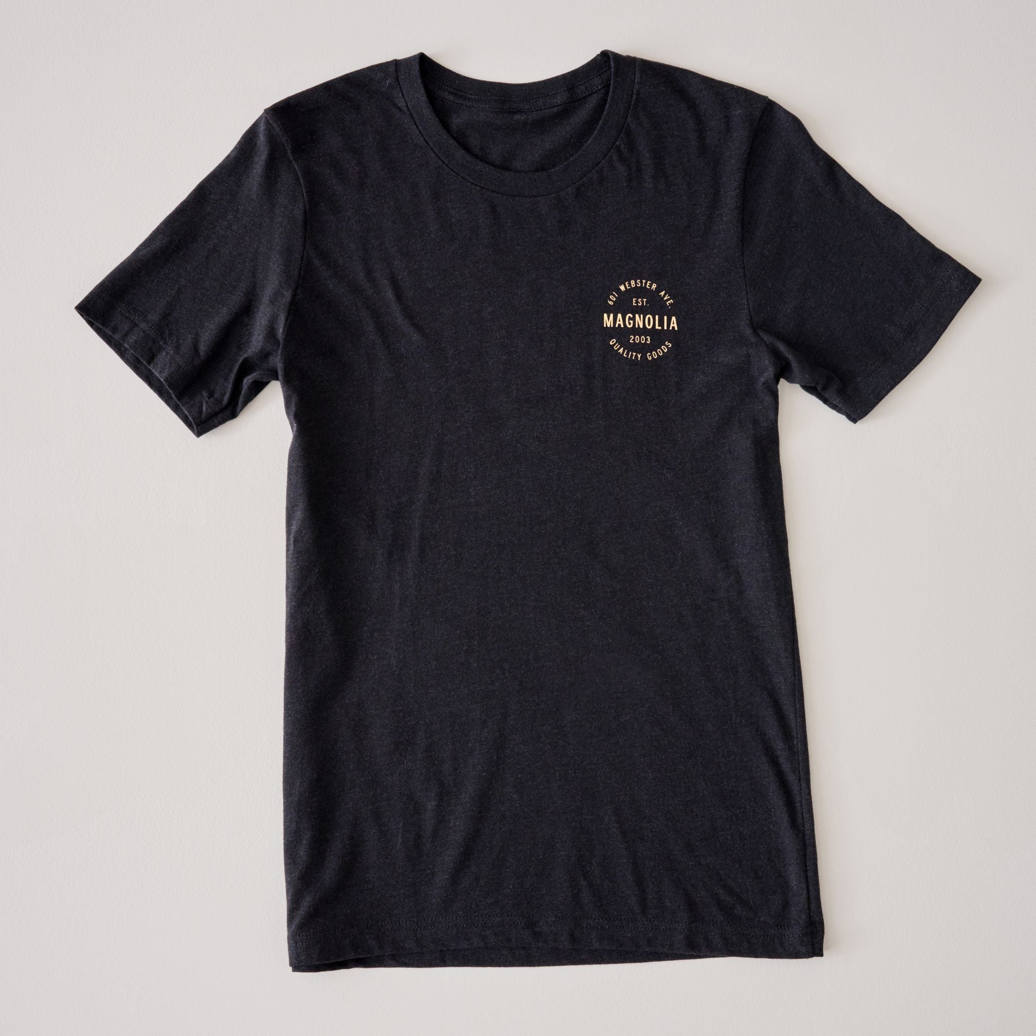 Magnoliass Crest Charcoal Shirt