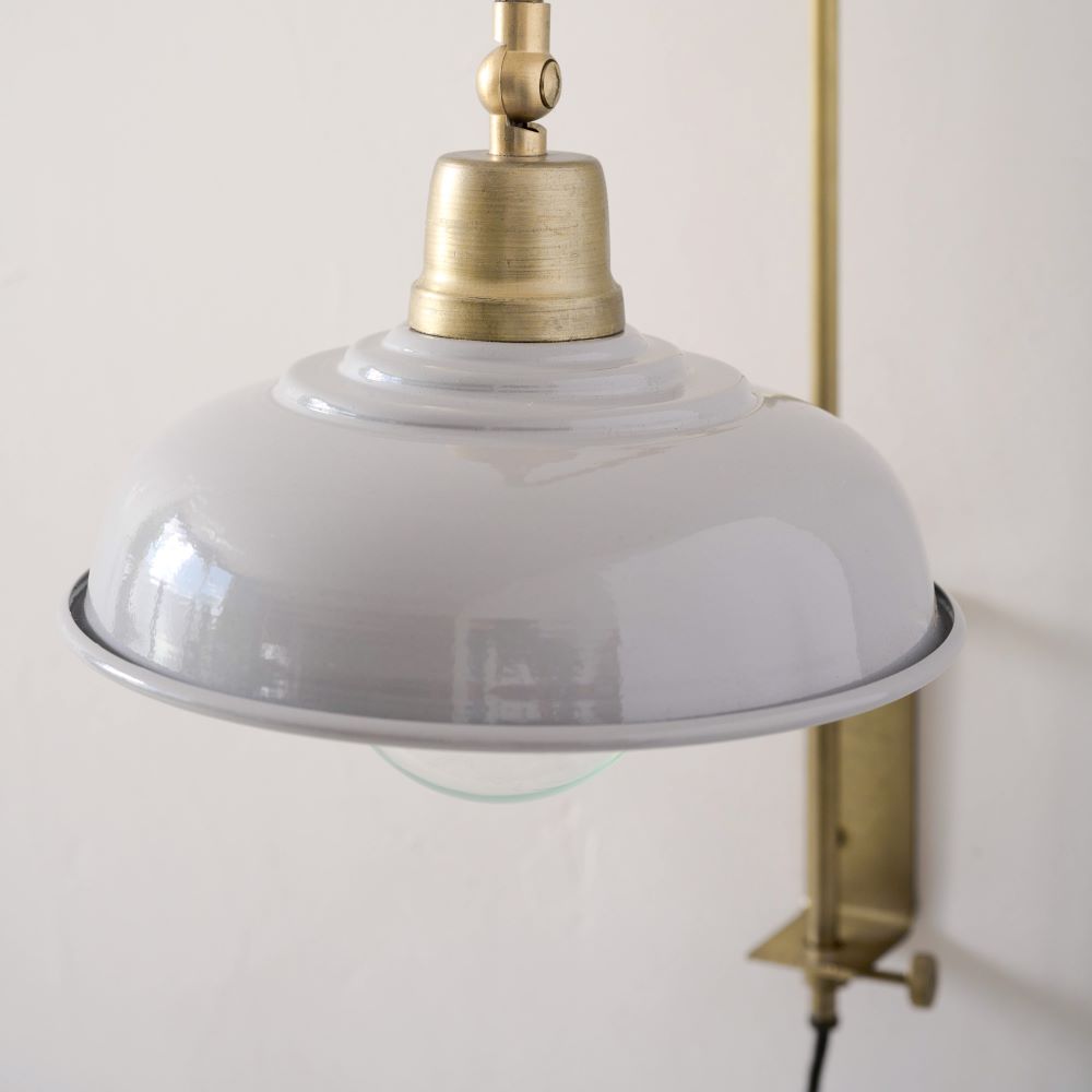 Sybil Ceramic Plug-in Sconce close up