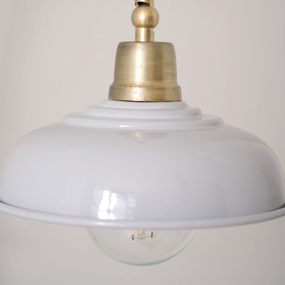 Sybil Ceramic Plug-in Sconce close up of shade