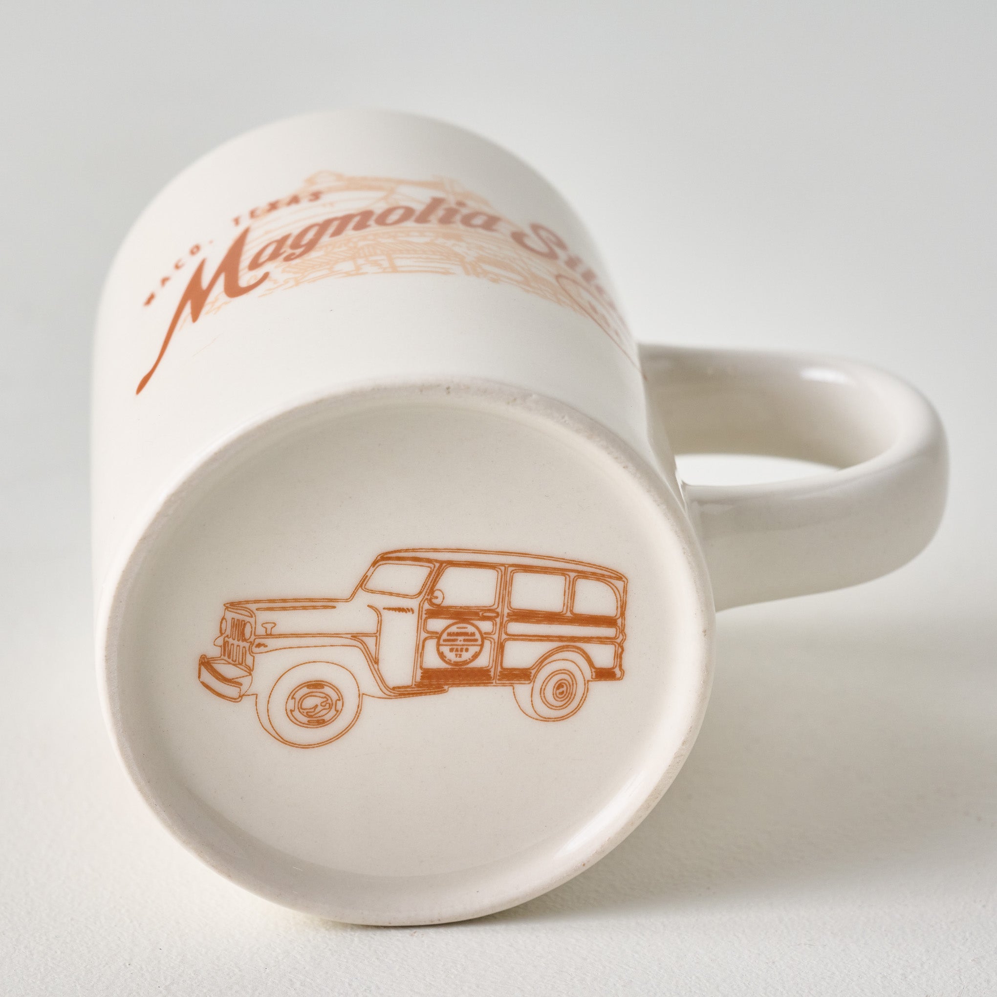 Magnoliass Silos Stoneware Mug bottom of mug