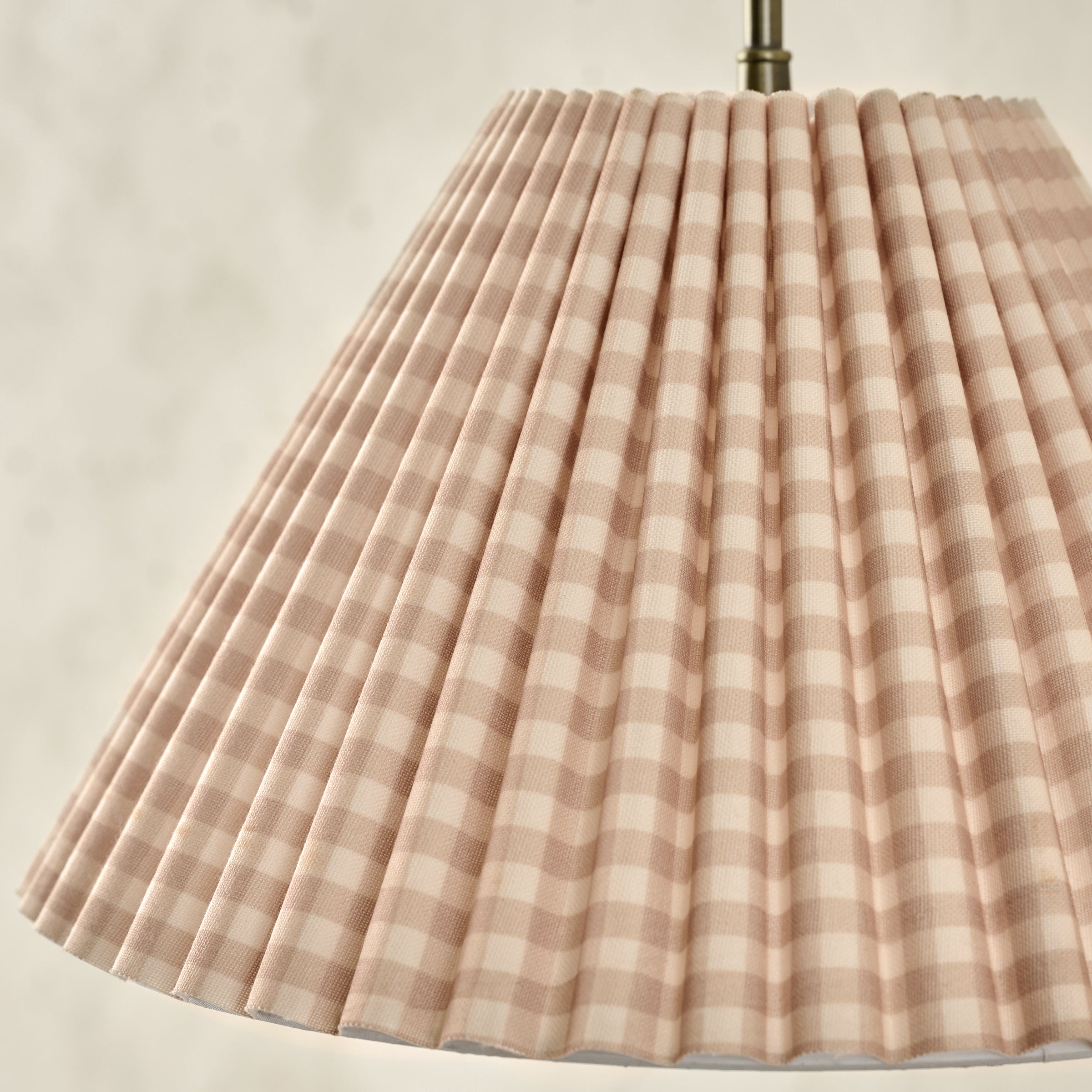 Gingham Swivel Plug-In Sconce