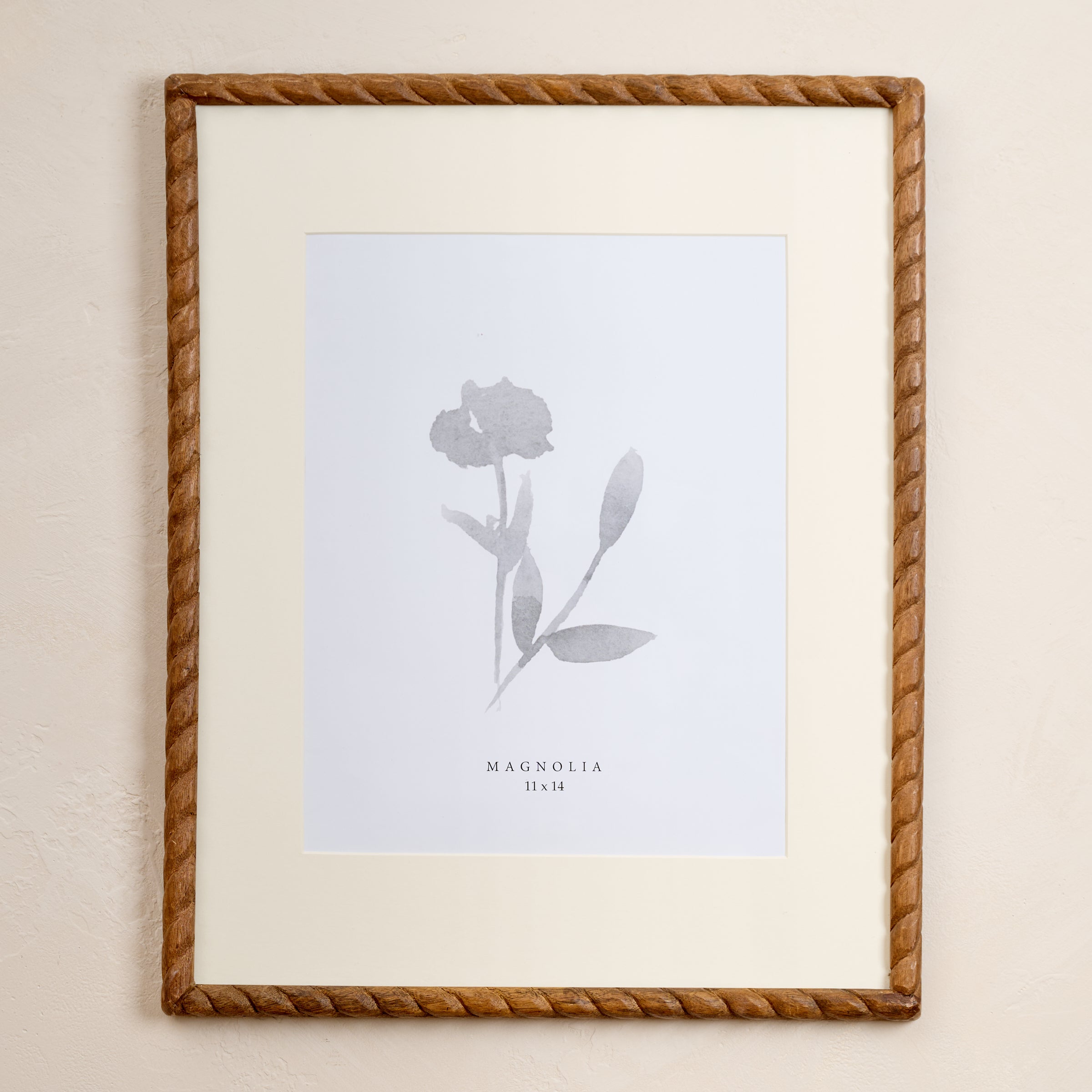 Turned Wood Wall Frame