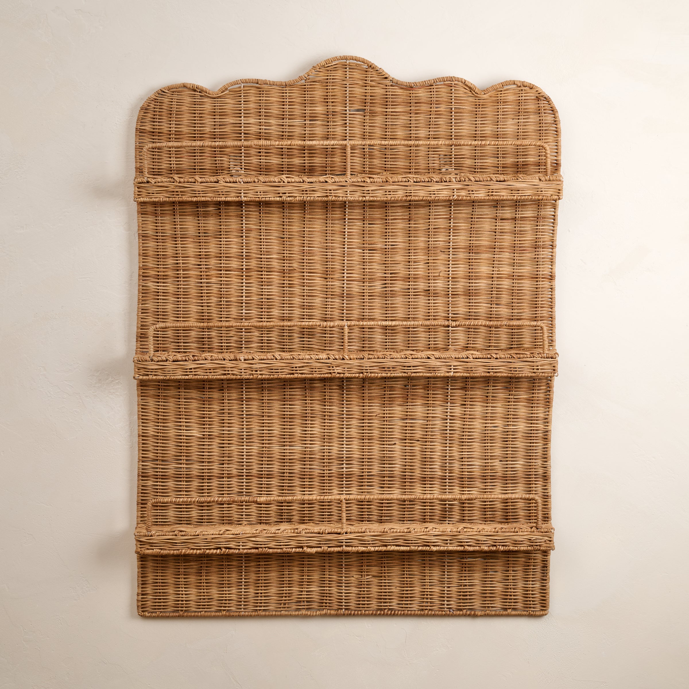Robin Woven Rattan Display Shelf