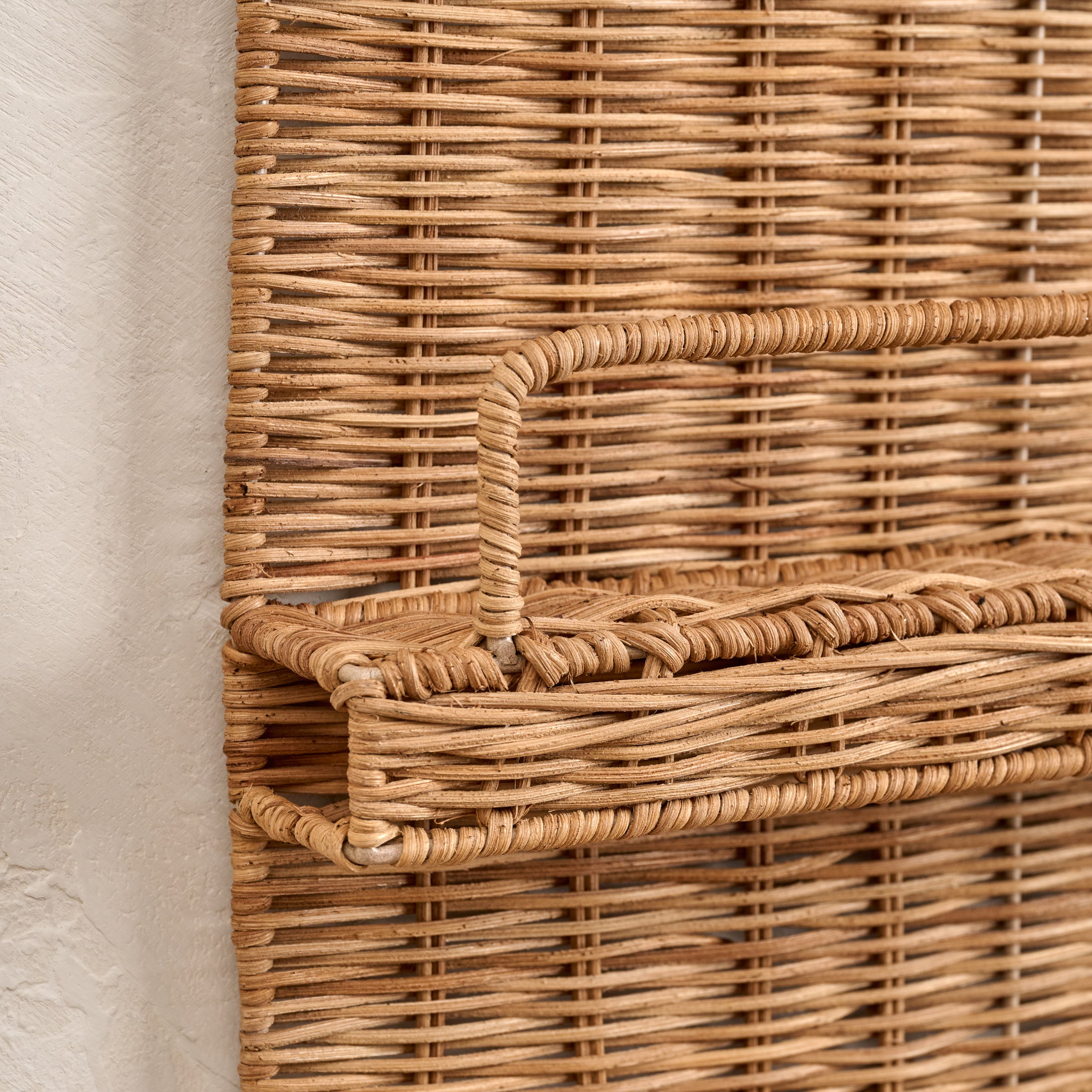 Robin Woven Rattan Display Shelf