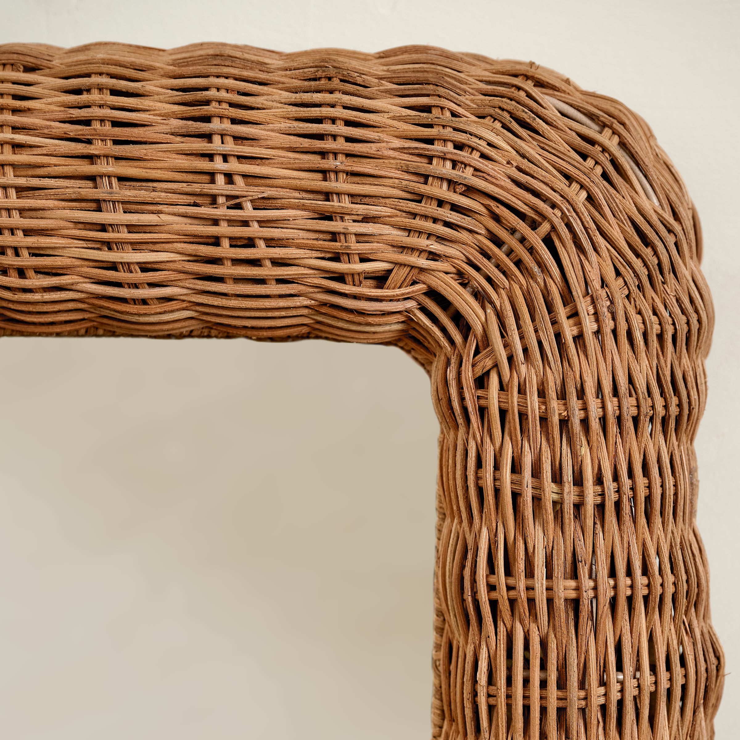 Robin Woven Rattan Mirror