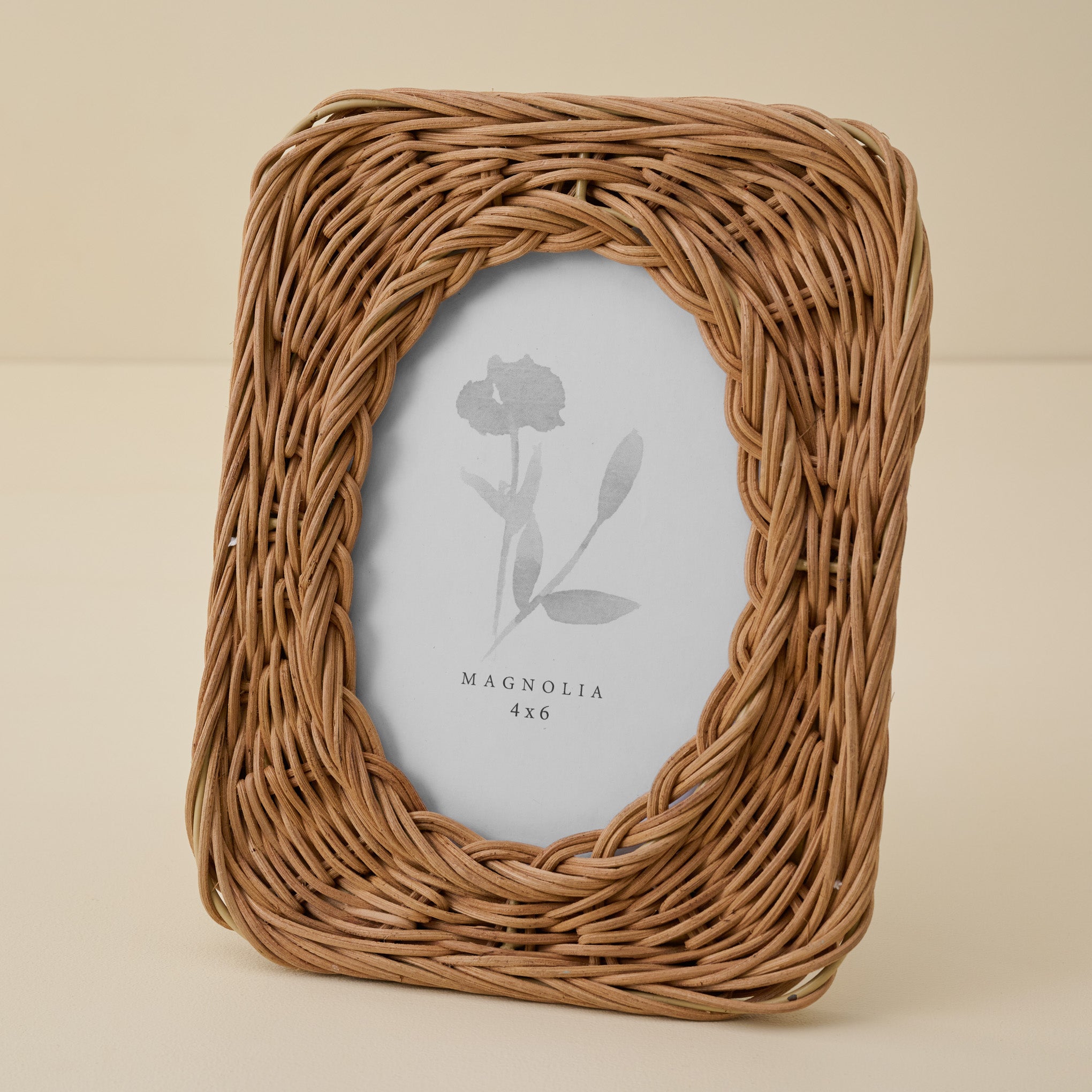 Robin Woven Rattan Photo Frame