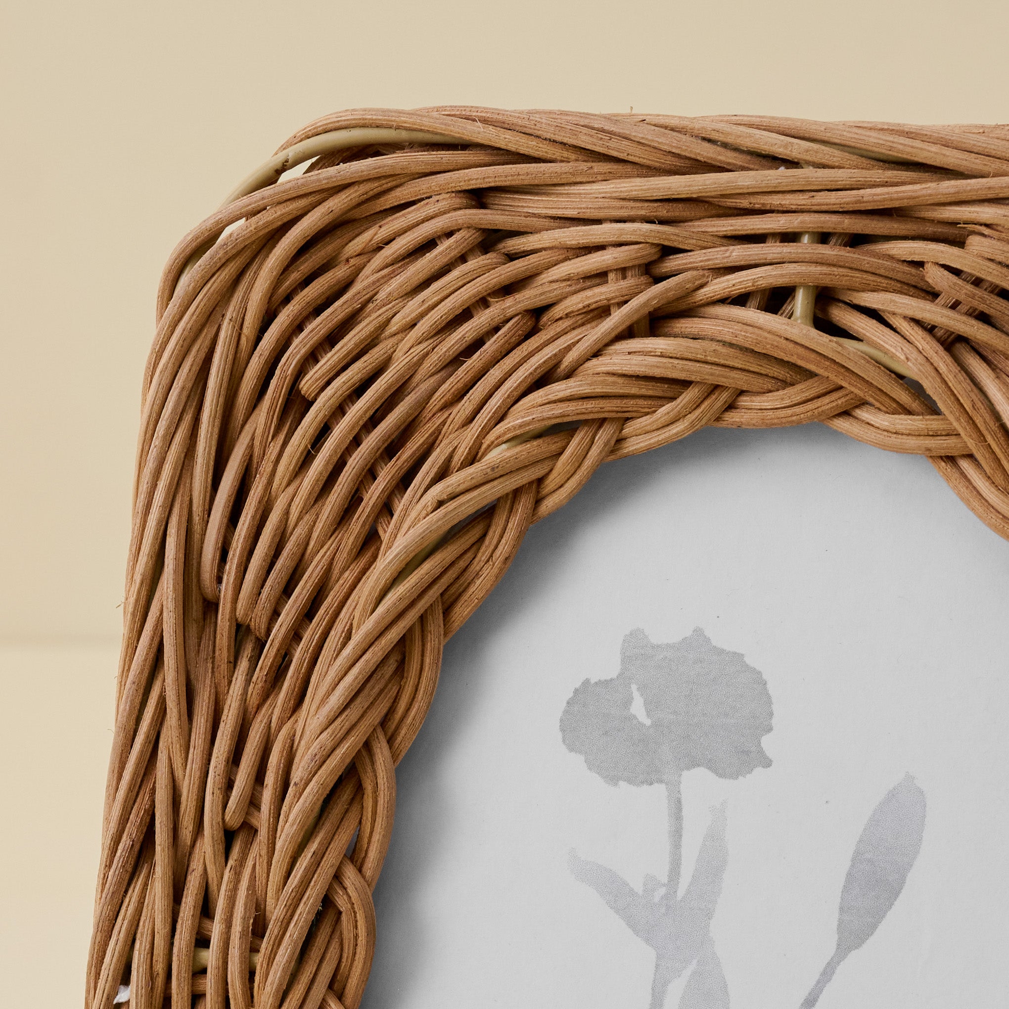 Robin Woven Rattan Photo Frame