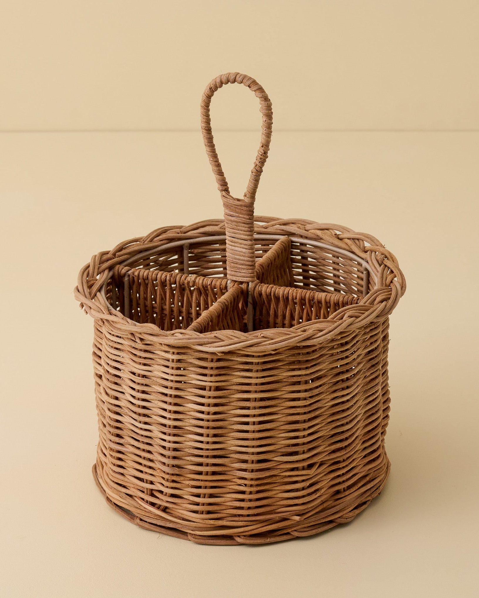 Rattan Utensil Holder