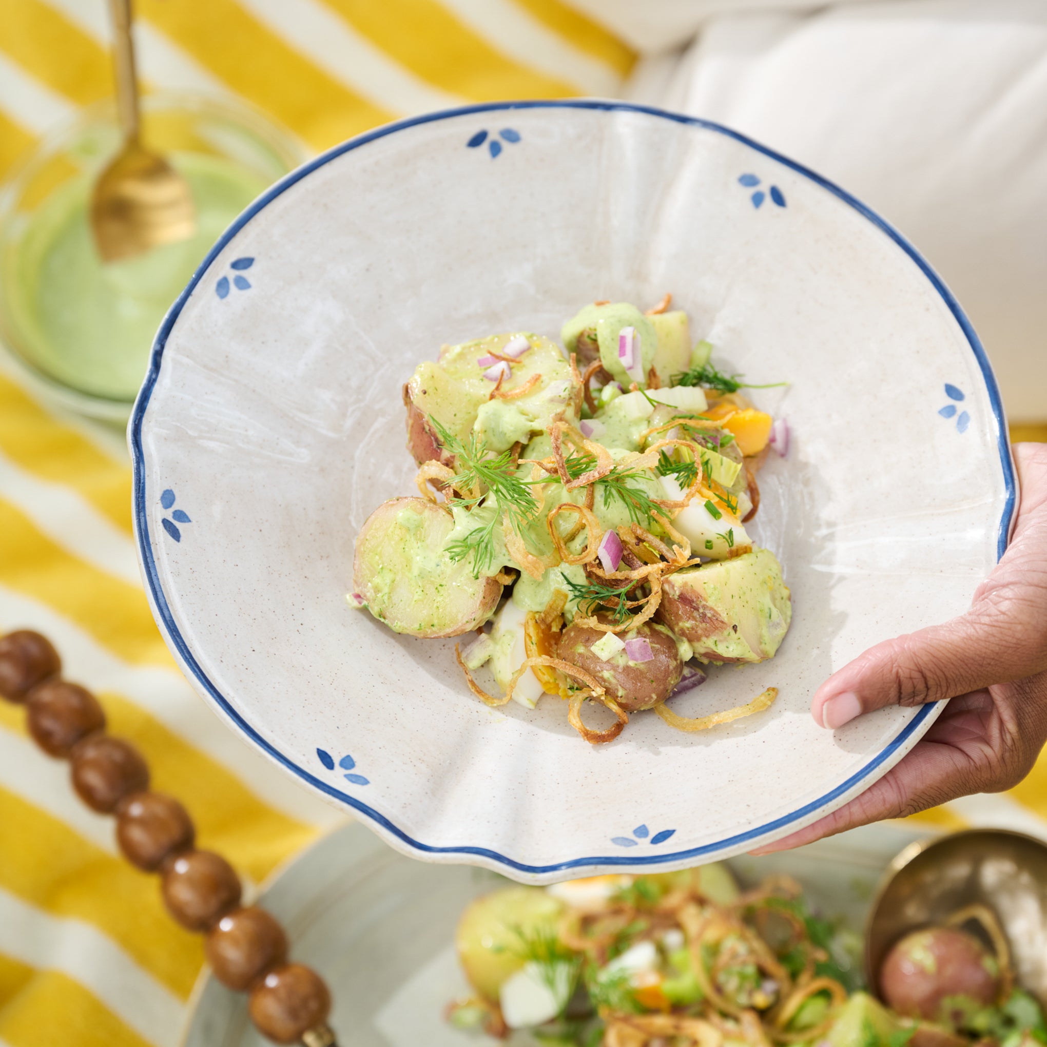 Juliet Pasta Bowl with potato salad