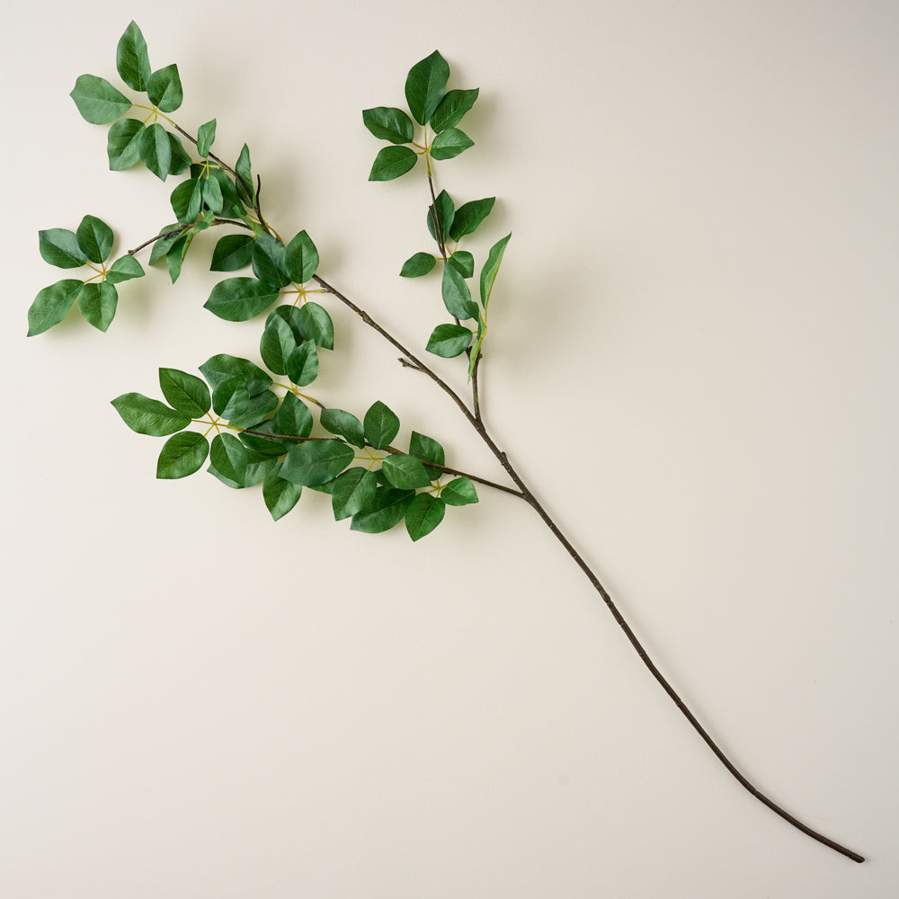 Oversized Schefflera Leaf Branch