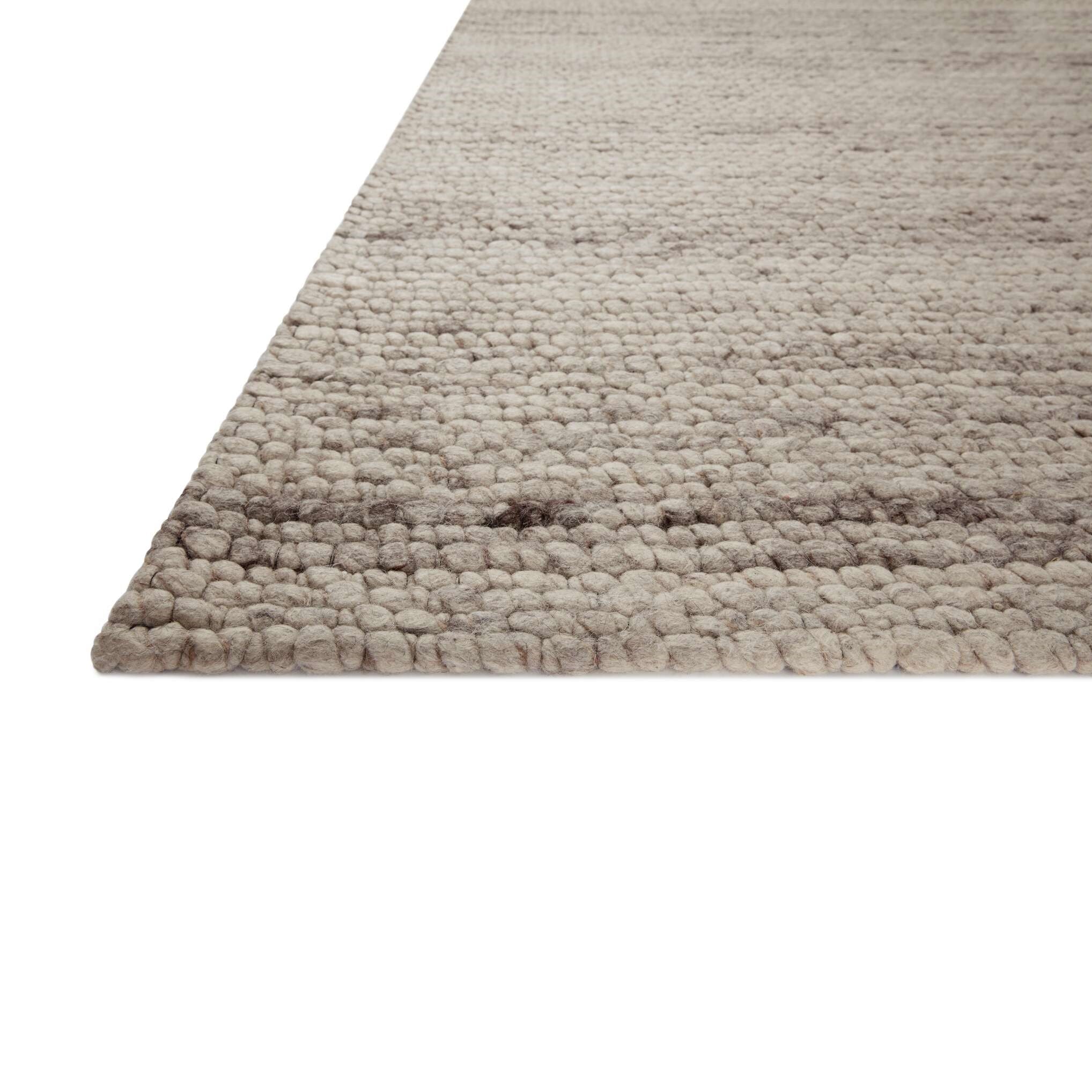 Caroline Natural Rug close up of corner of rug