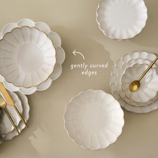 Shop the Scalloped Collection