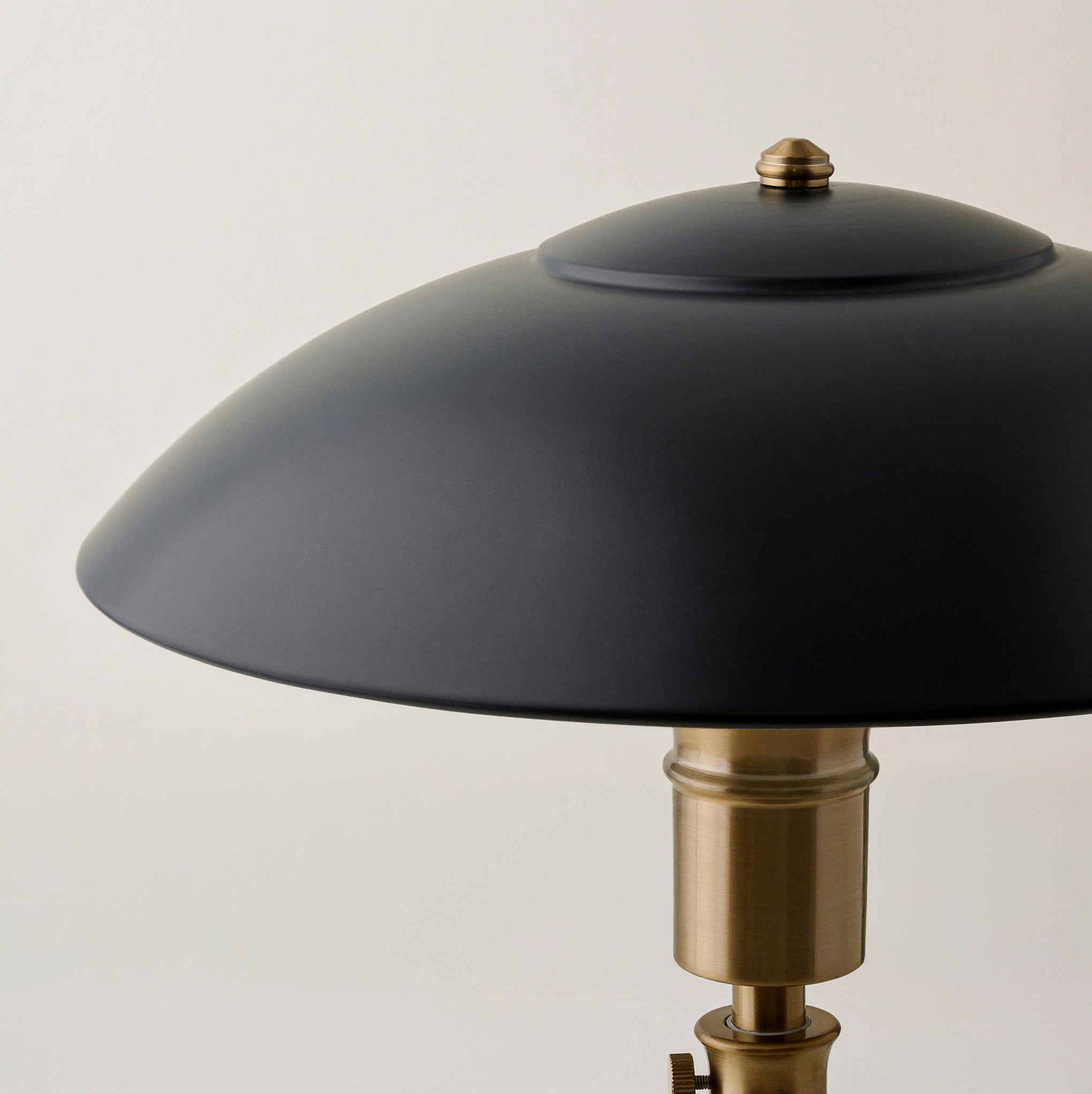 Lambert Task Lamp - Black up close