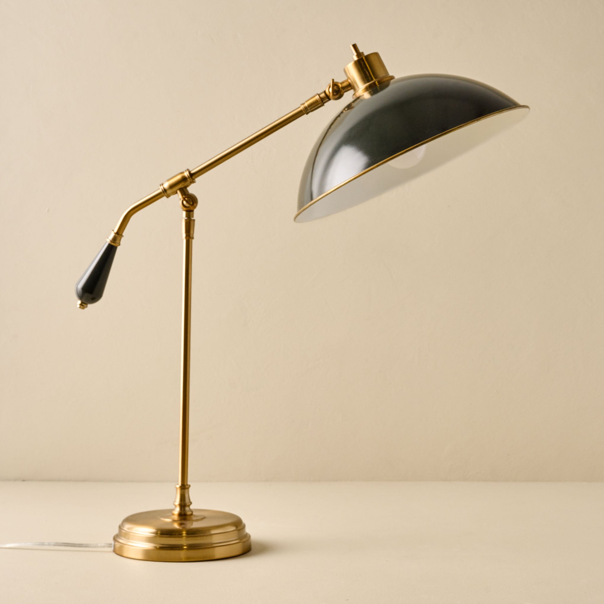 Black Castle Task Lamp