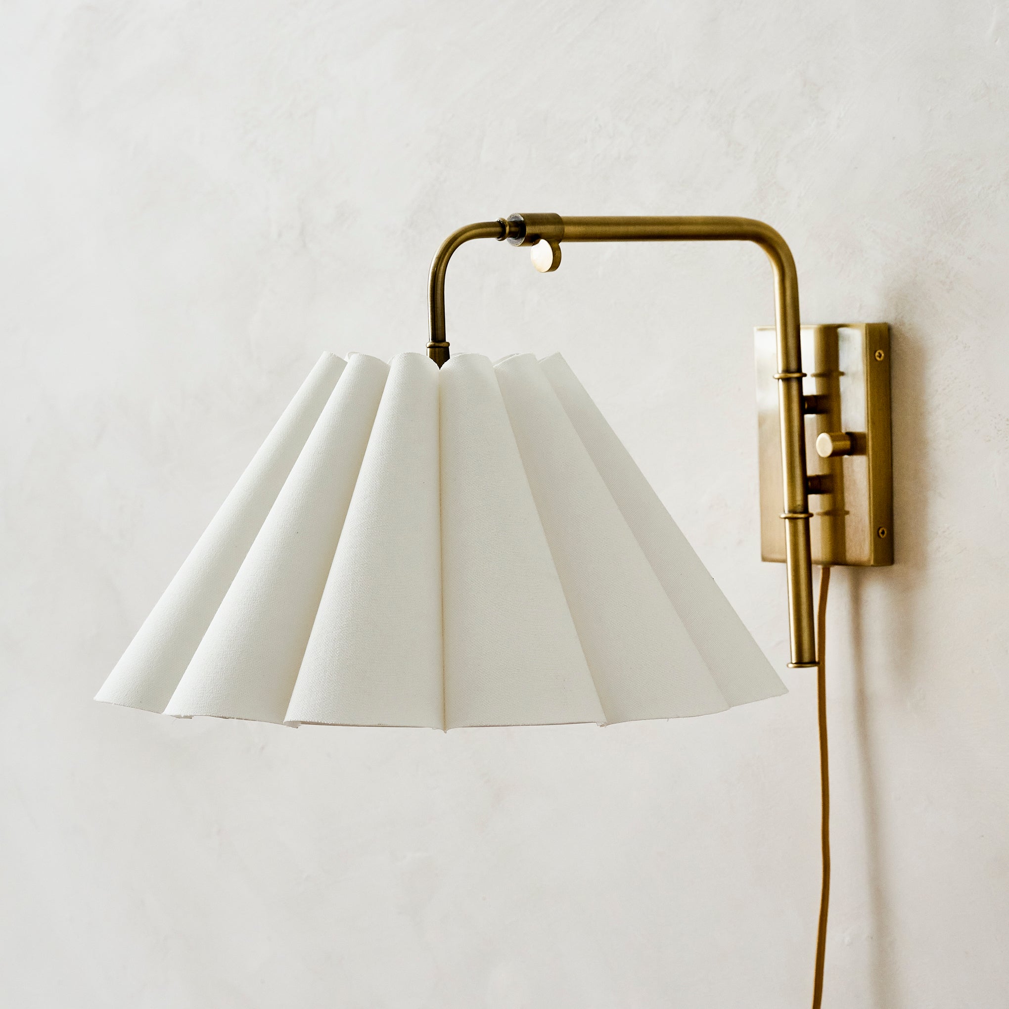 Odette Swivel Plug-In Sconce